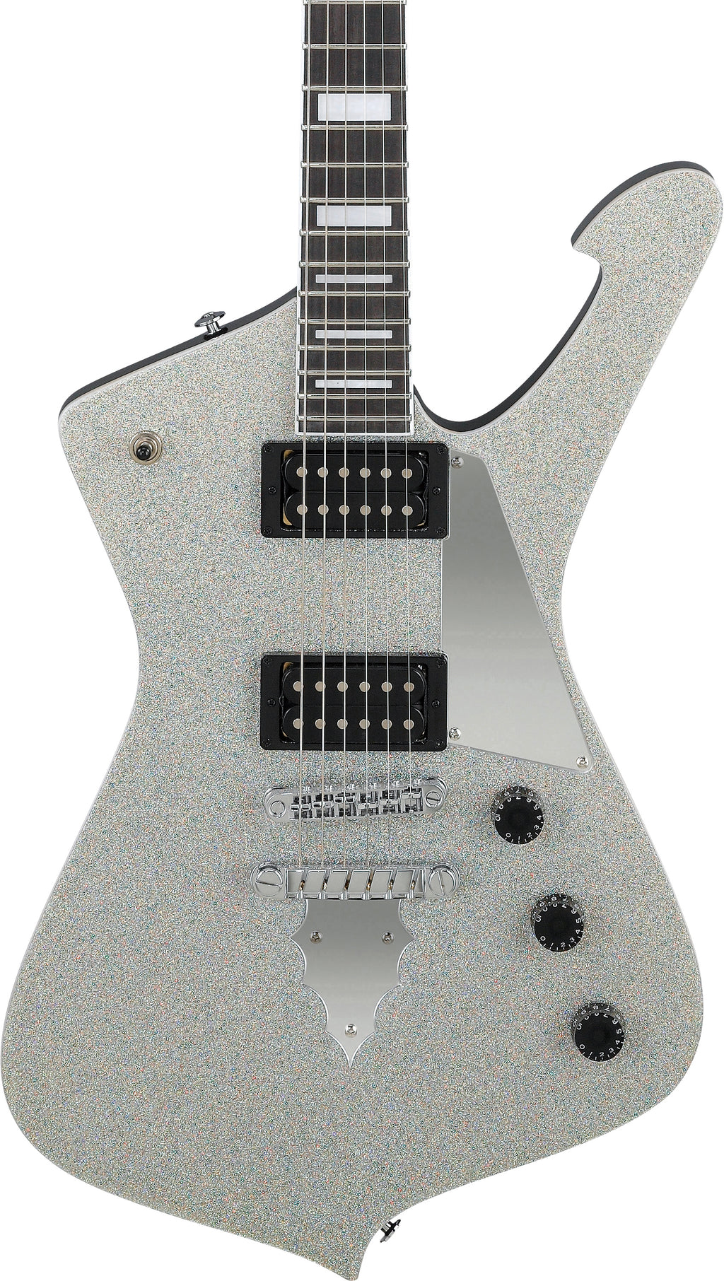 Ibanez Electric Guitar - Paul Stanley Signature 6str Electric Guitar  - Silver Sparkle - PS60SSL