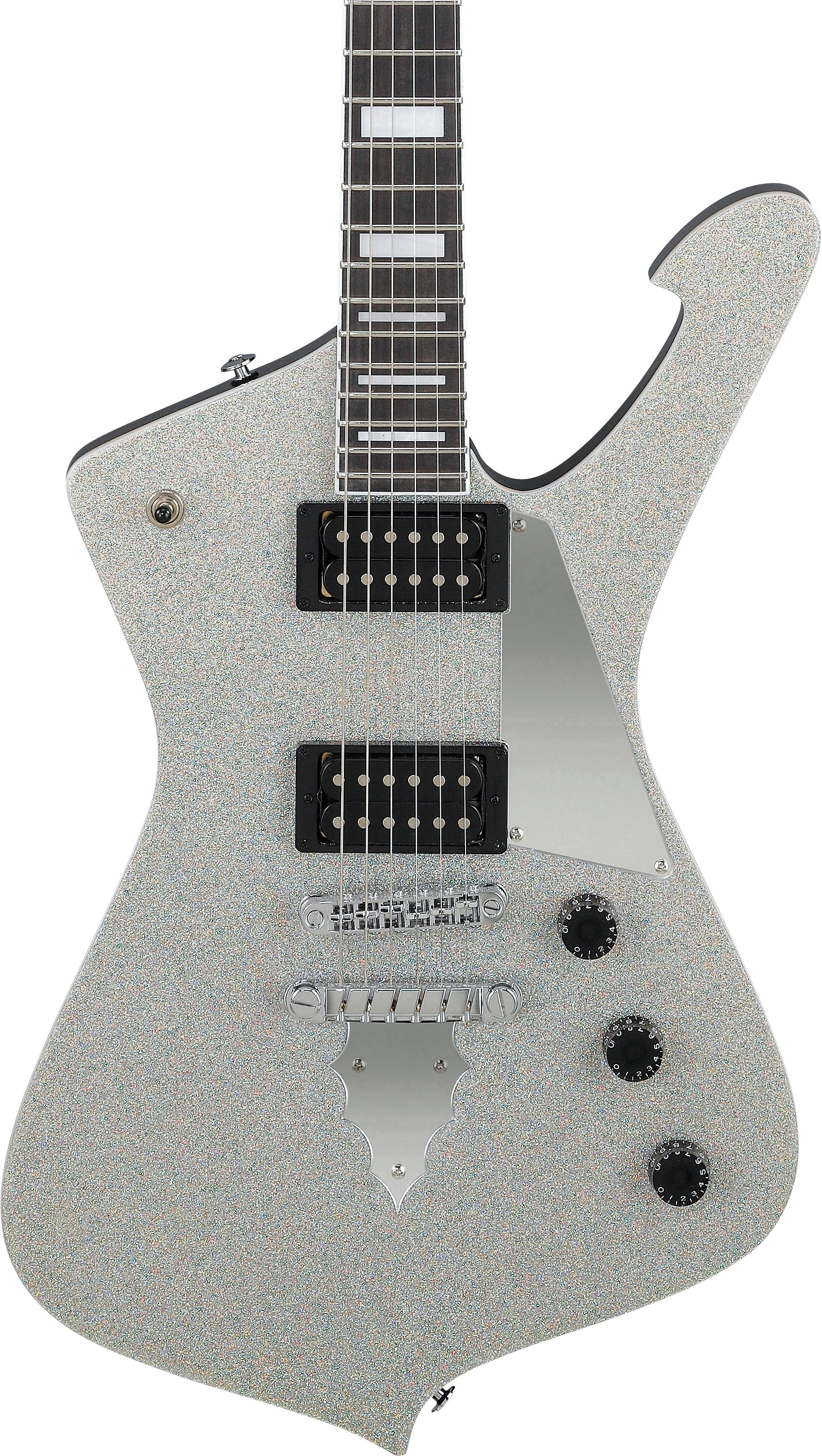 Ibanez Electric Guitar - Paul Stanley Signature 6str Electric Guitar  - Silver Sparkle - PS60SSL