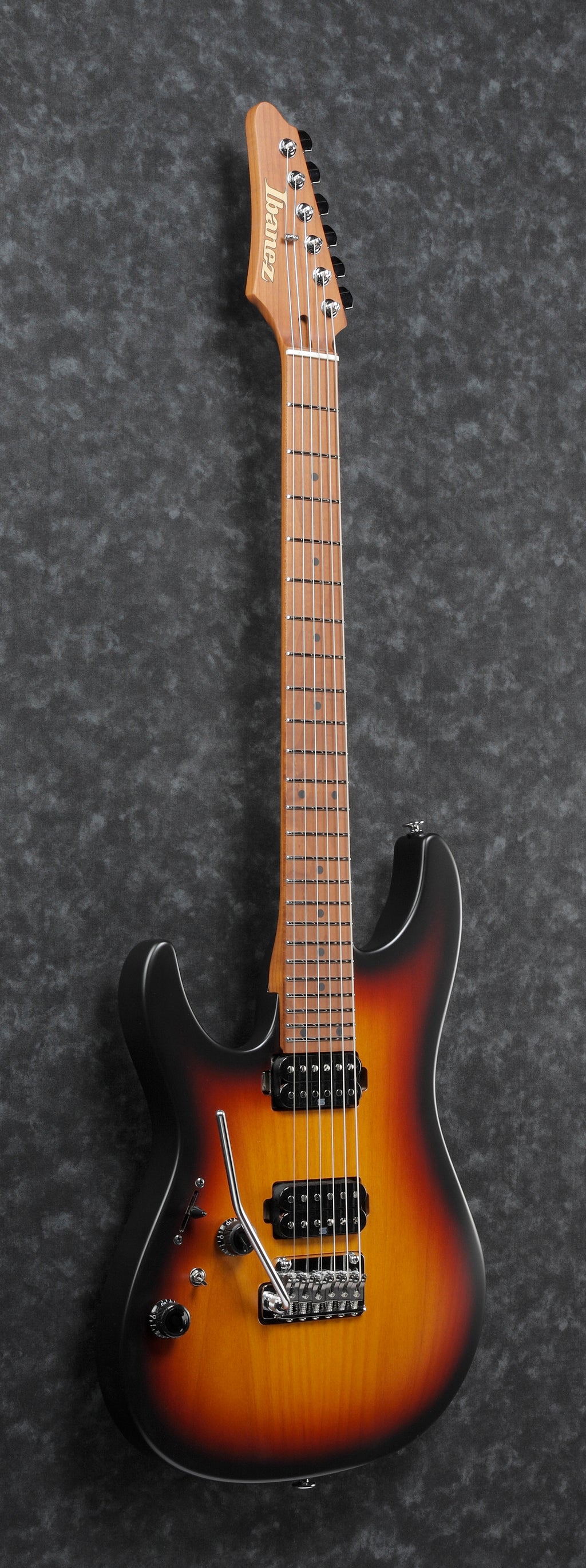 Ibanez Electric Guitar - AZ Prestige 6str Electric Guitar w/Case - Tri Fade Burst Flat - AZ2402LTFF