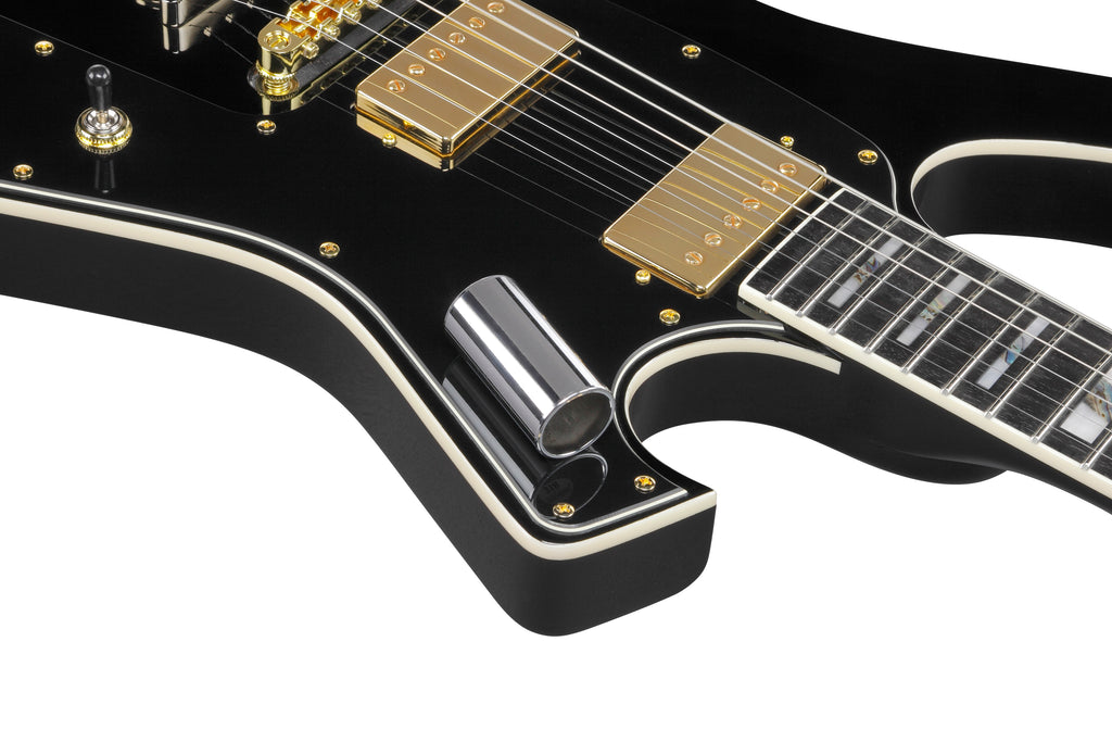 Ibanez Electric Guitar - Paul Gilbert Signature 6str Electric Guitar w/Bag - Black - FRM350BK