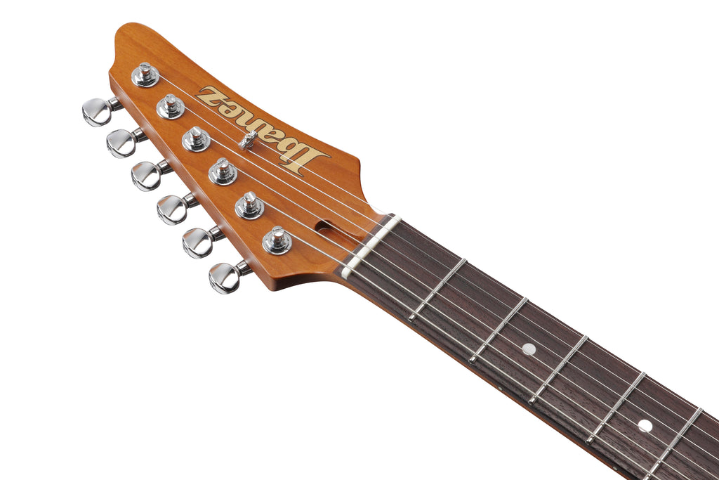 Ibanez Electric Guitar - AZ Prestige 6str Electric Guitar w/Case - Antique White Blonde - AZ2204NAWD