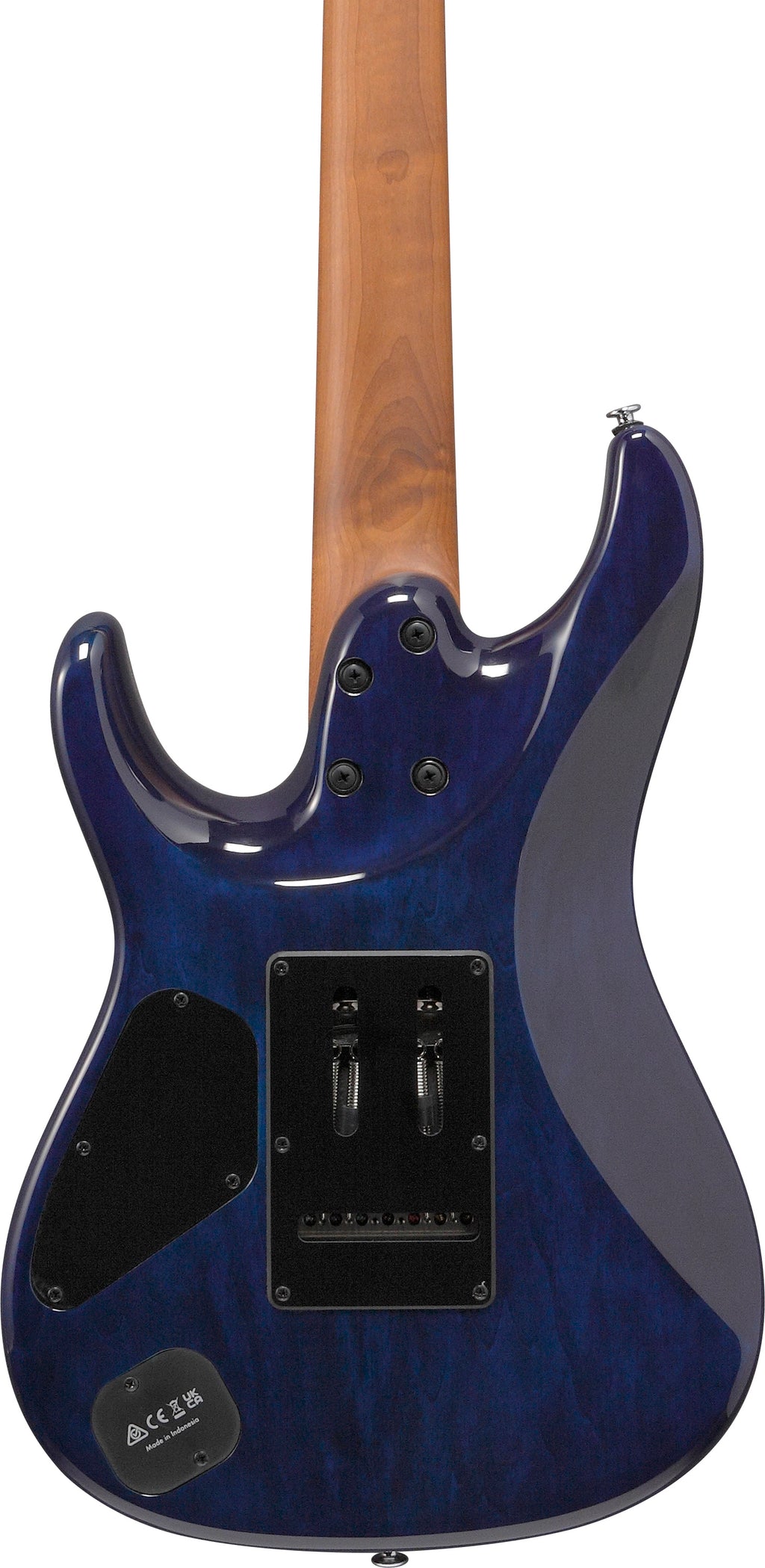 Ibanez Electric Guitar - AZ Premium 7str Electric Guitar - Twilight Blue Burst - AZ427P2QMTUB