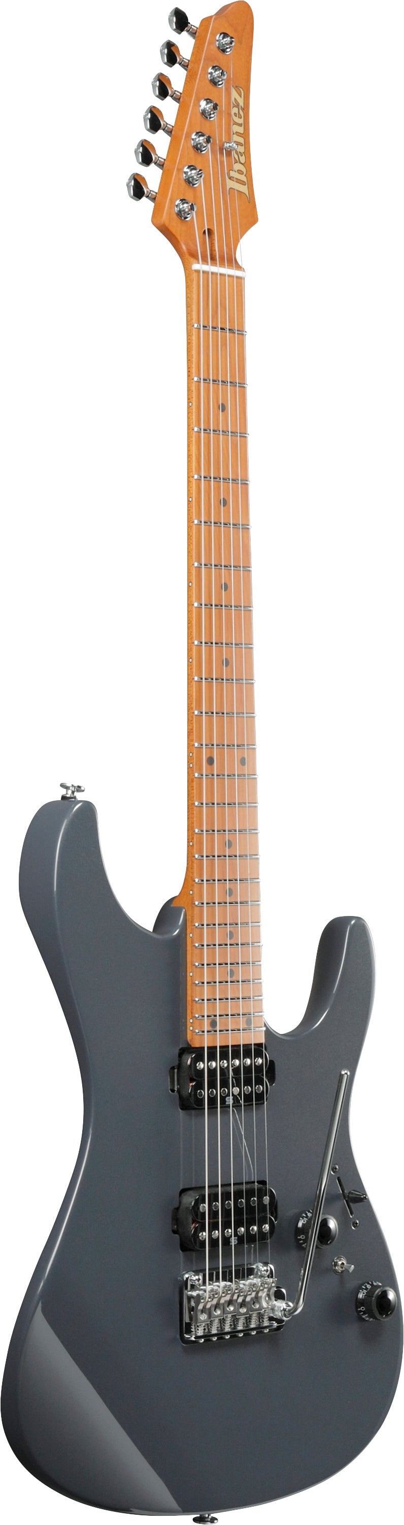 Ibanez Electric Guitar - AZ Prestige 6str Electric Guitar w/Case - Gray Metallic - AZ2402GRM