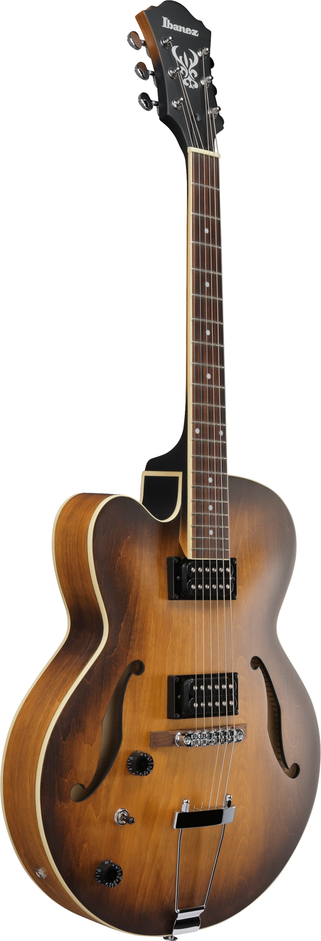 Ibanez Electric Guitar - AF Artcore 6str Electric Guitar  - Left handed - Tobacco Flat - AF55LTF
