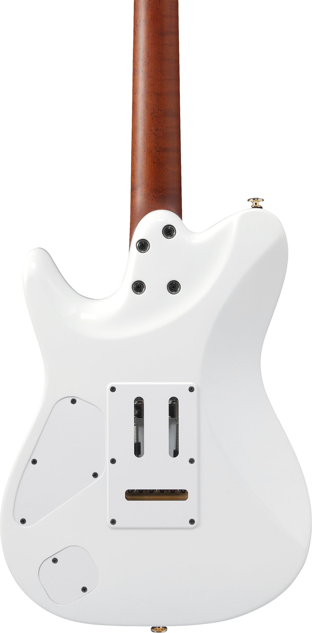 Ibanez Electric Guitar - Lari Basilio Signature 6str Electric Guitar w/Case - White - LB1WH