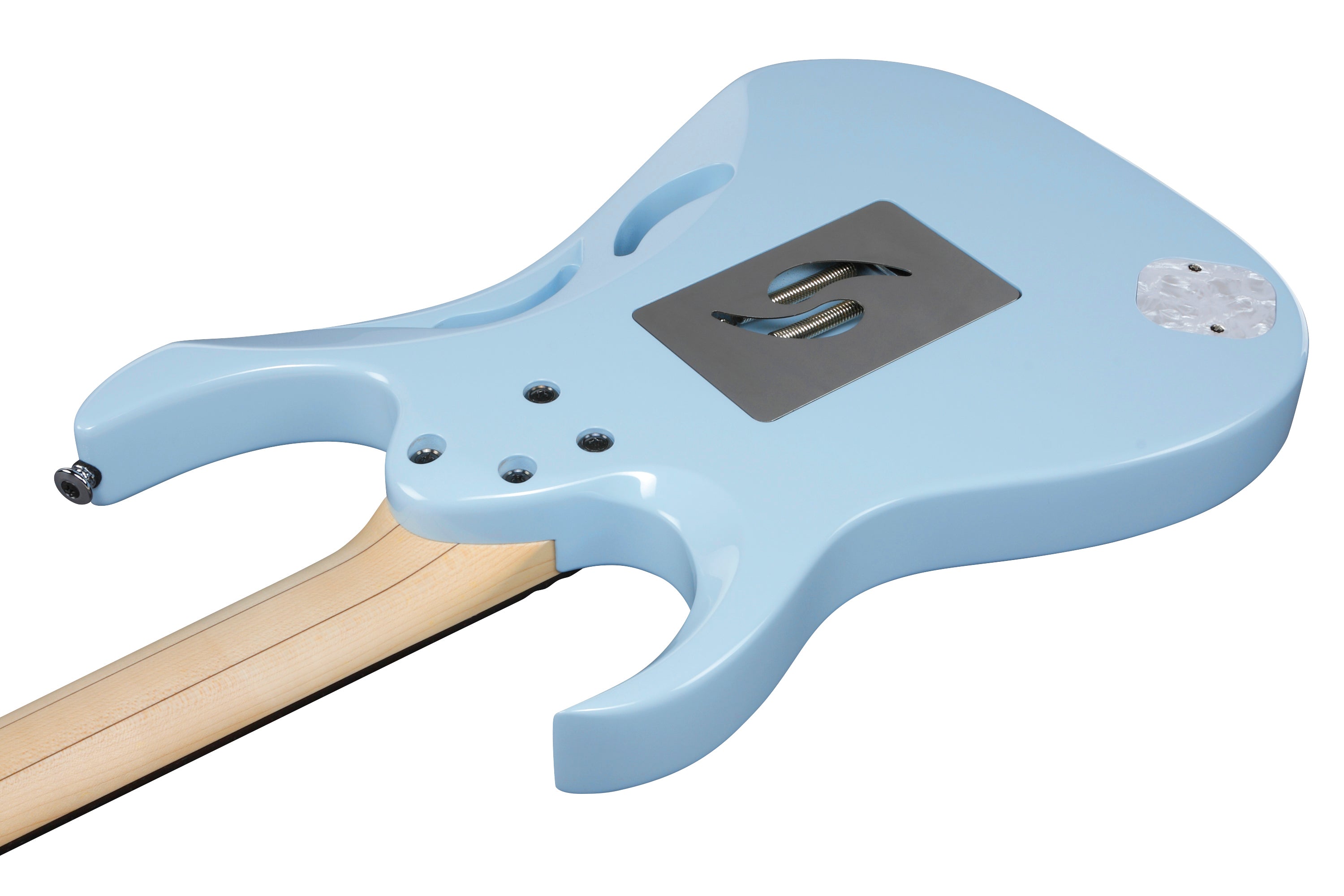 Ibanez Electric Guitar - Steve Vai Signature 6str Electric Guitar w/Case - Blue Powder - PIA3761CBLP