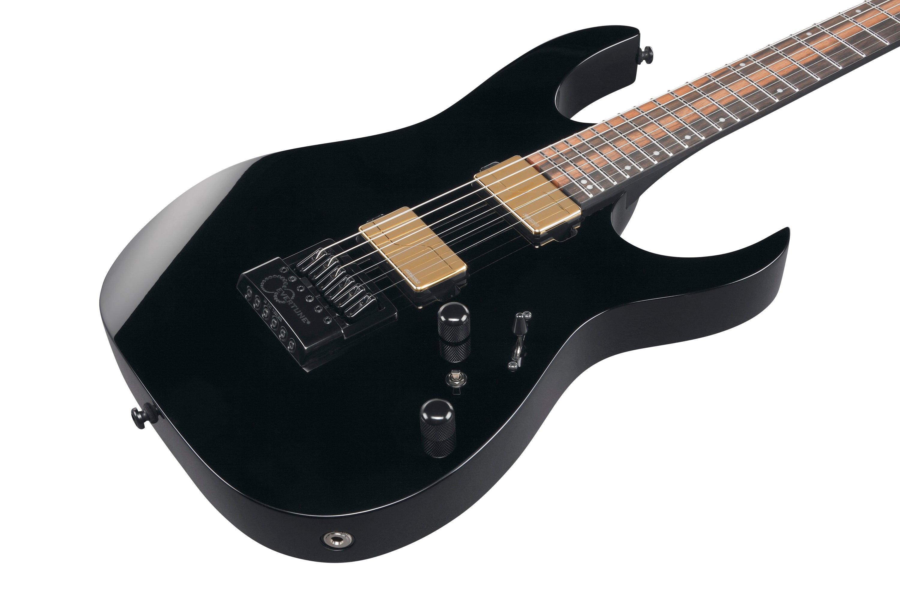 Ibanez Electric Guitar - RG Axe Design Lab 6str Electric Guitar - Black - RGR52ETBK