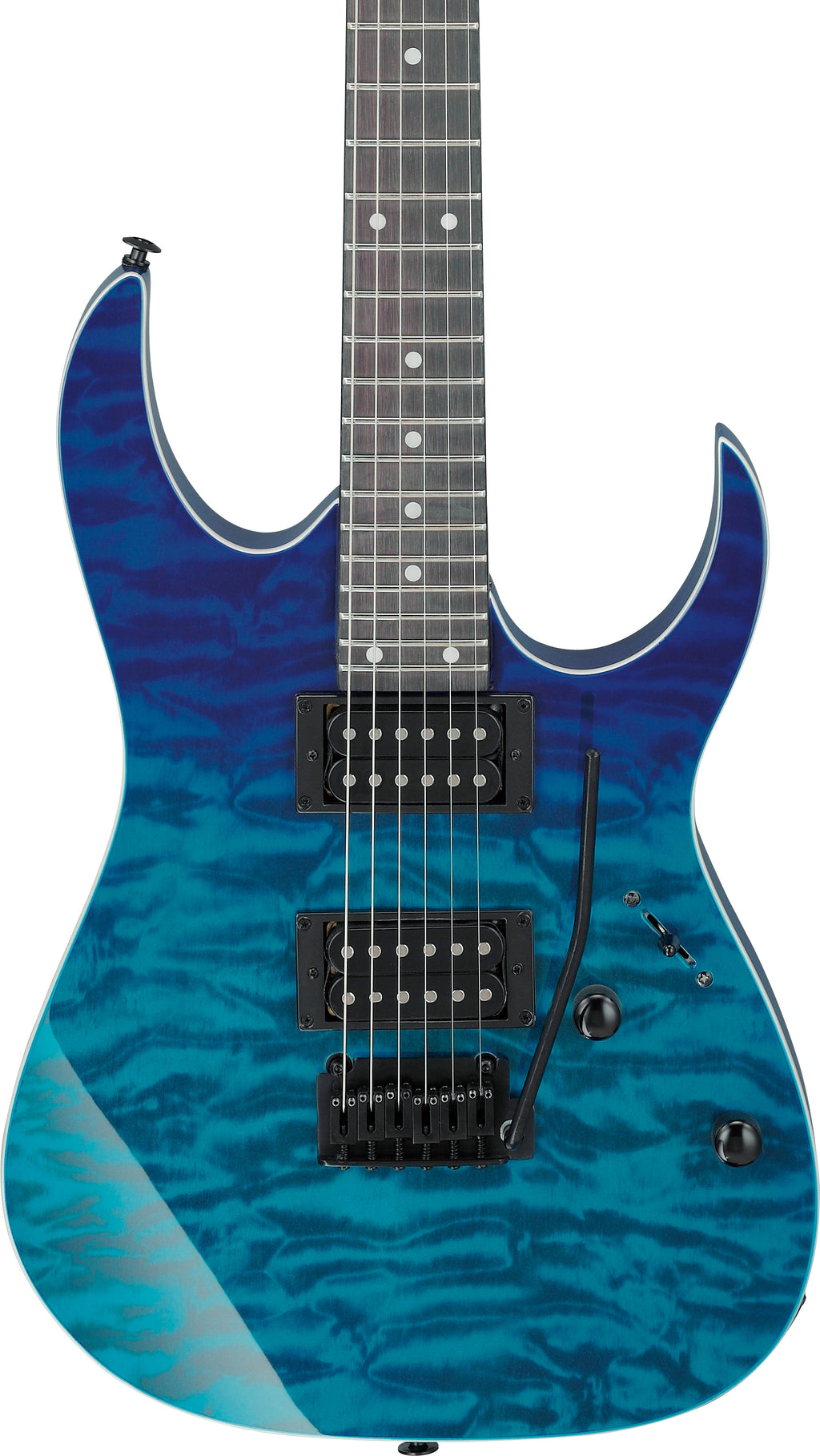 Ibanez Electric Guitar - GIO RG 6str Electric Guitar - Blue Gradation - GRG120QASPBGD