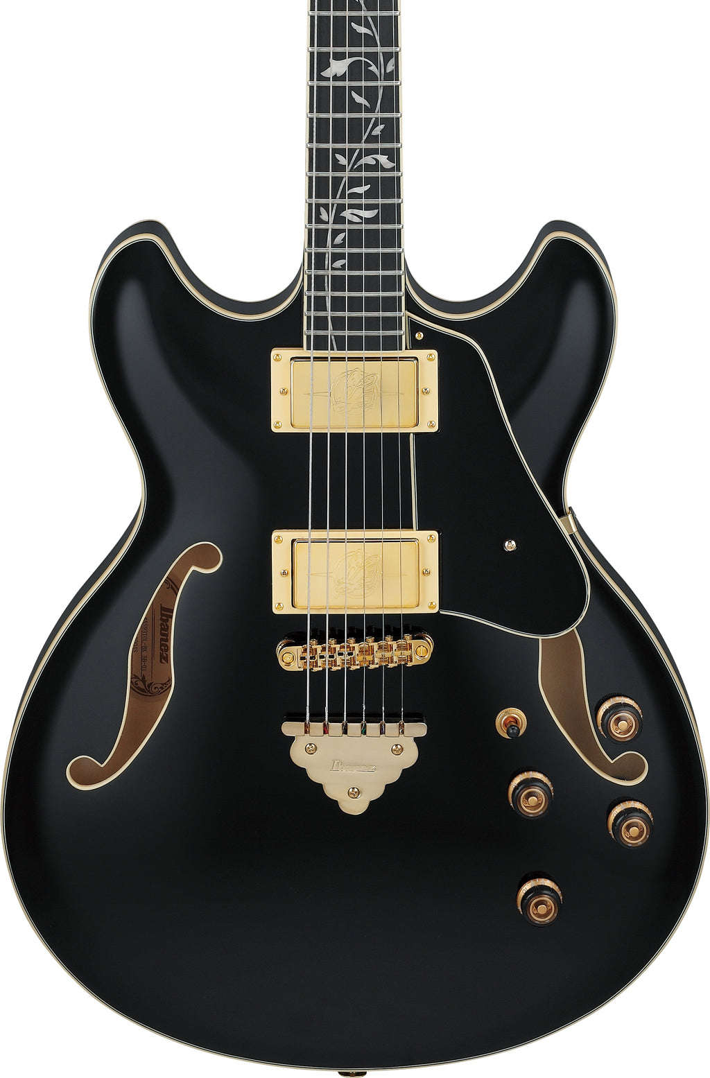 Ibanez Electric Guitar - AS Artcore Expressionist 6str Electric Guitar - Black - AS93SPBK