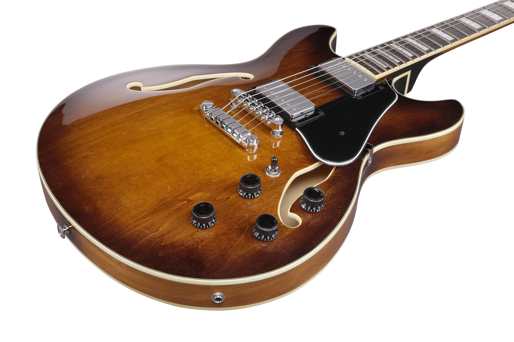 Ibanez Electric Guitar - AS Artcore 6str Electric Guitar  - Tobacco Brown - AS73TBC
