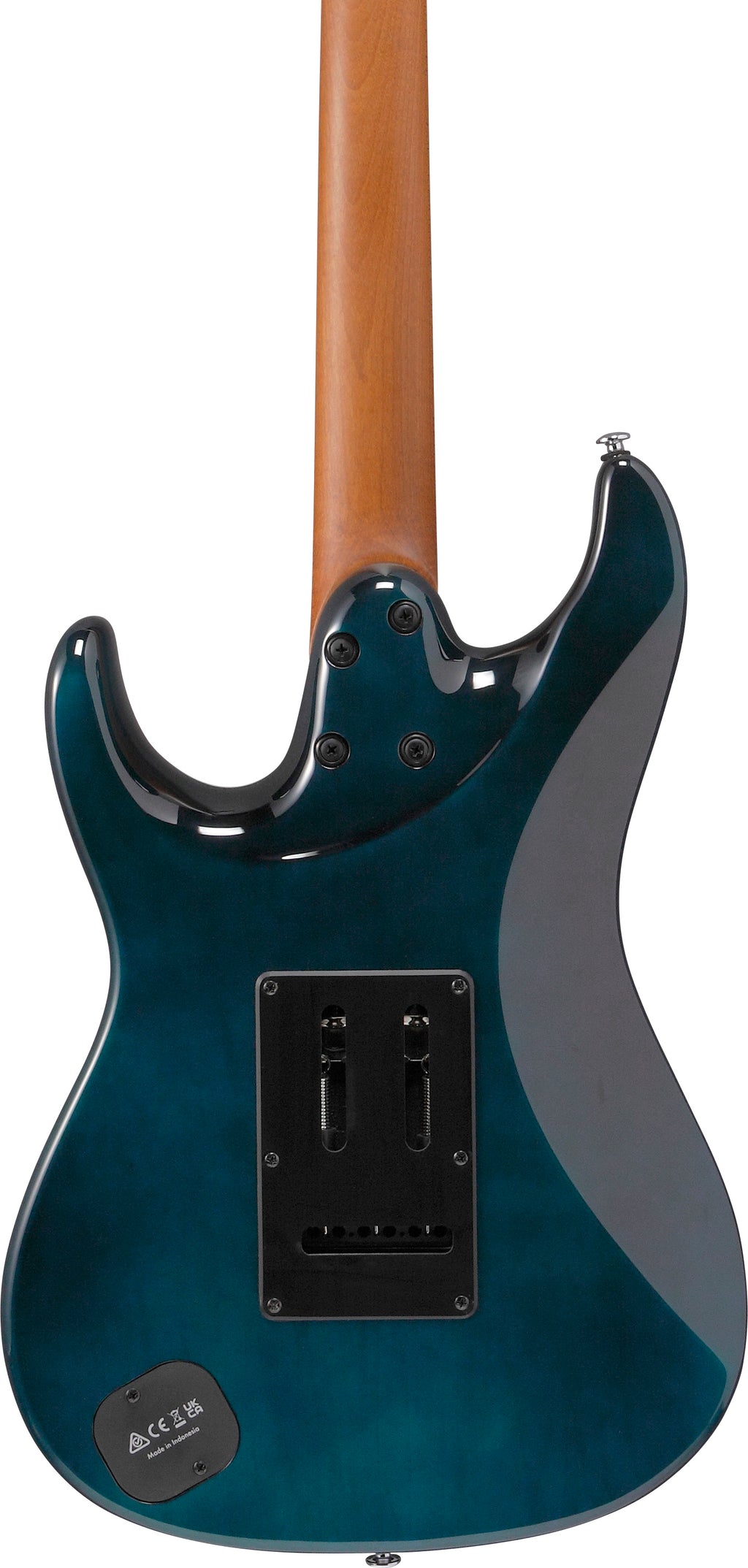 Ibanez Electric Guitar - AZ Premium 6str Electric Guitar - Deep Ocean Blonde - AZ24P1QMDOB