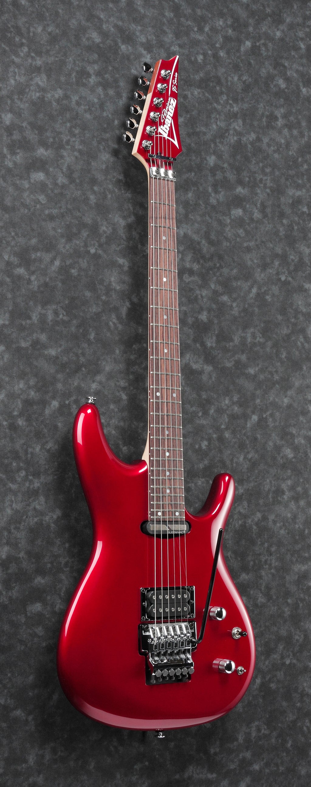 Ibanez Electric Guitar - Joe Satriani Signature 6str Electric Guitar w/Bag - Candy Apple - JS240PSCA