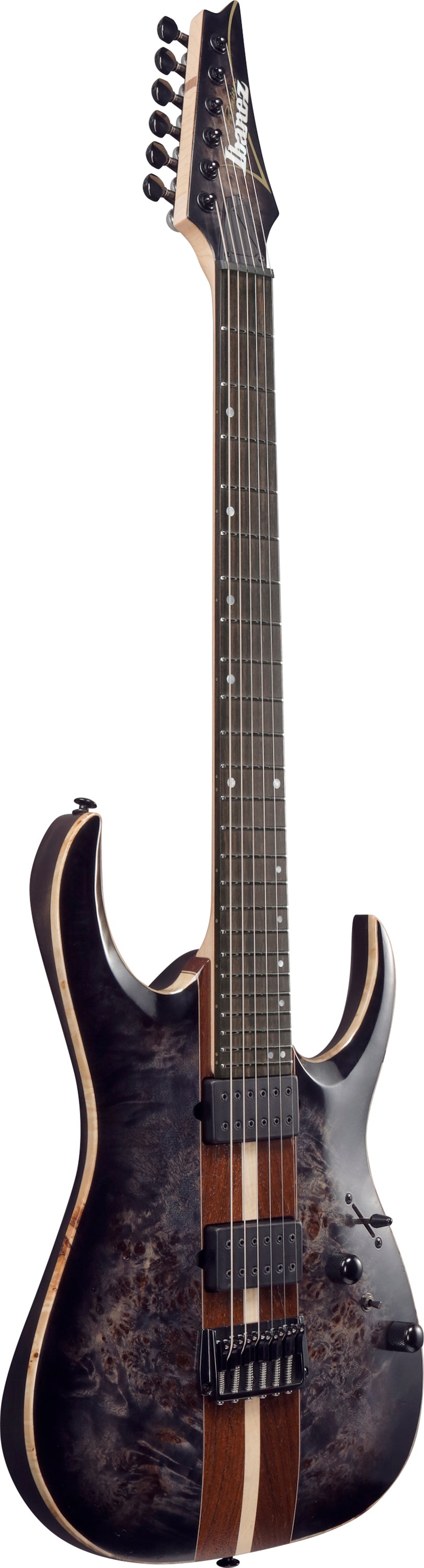 Ibanez Electric Guitar - RGA Premium 6str Electric Guitar w/ Bag - Deep Twilight Burst Low Gloss - RGA21P1PBDRL