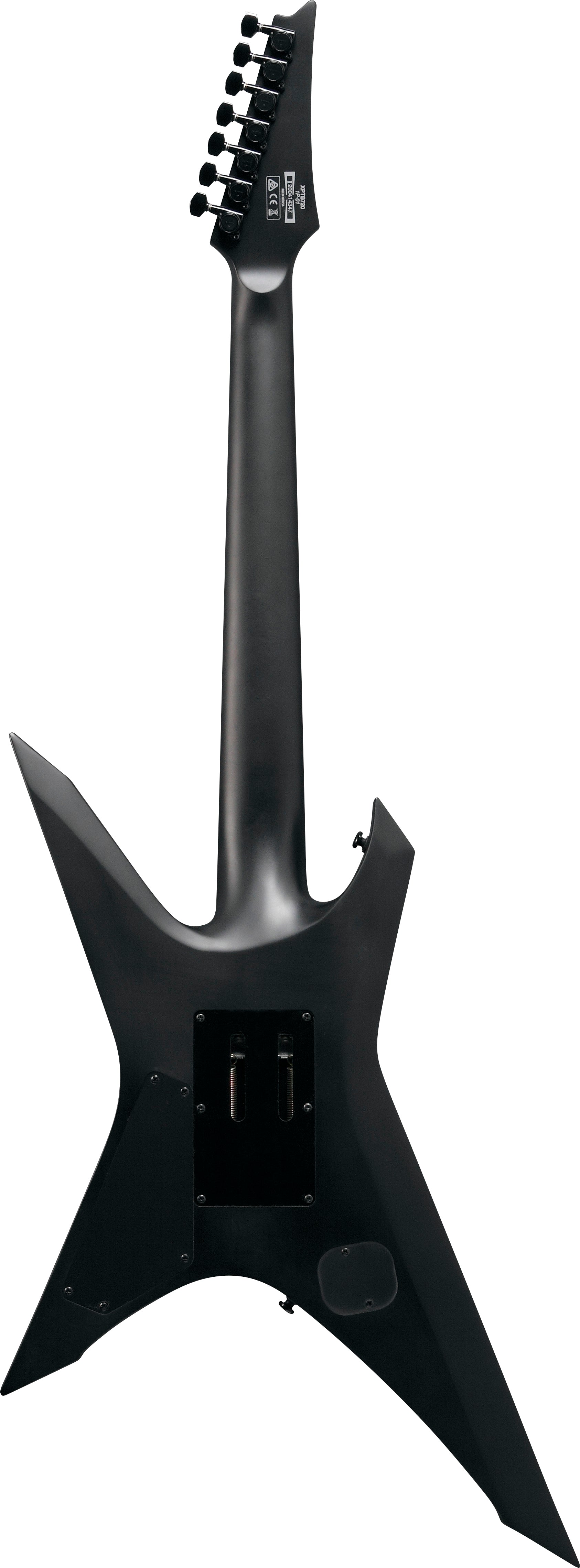 Ibanez Electric Guitar - Xiphos Iron Label 7str Electric Guitar w/Bag - Black Flat - XPTB720BKF