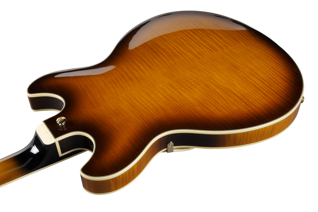 Ibanez Electric Guitar - AS Artcore Expressionist 6str Electric Guitar - Violin Sunburst - AS93FMVLS