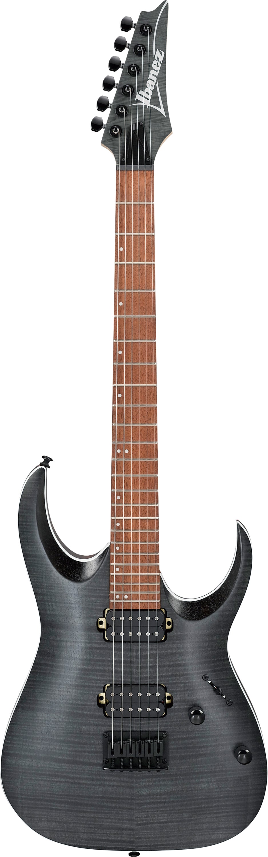 Ibanez Electric Guitar - RGA Standard 6str Electric Guitar - Transparent Gray Flat - RGA42FMTGF