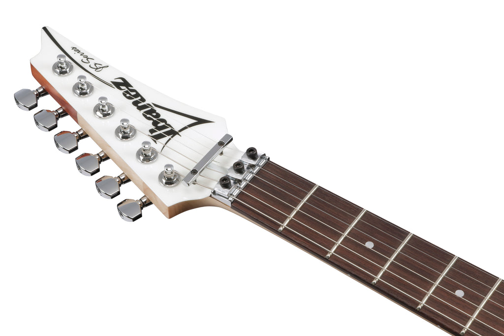 Ibanez Electric Guitar - Joe Satriani Signature 6str Electric Guitar w/Case - White - JS2480WH