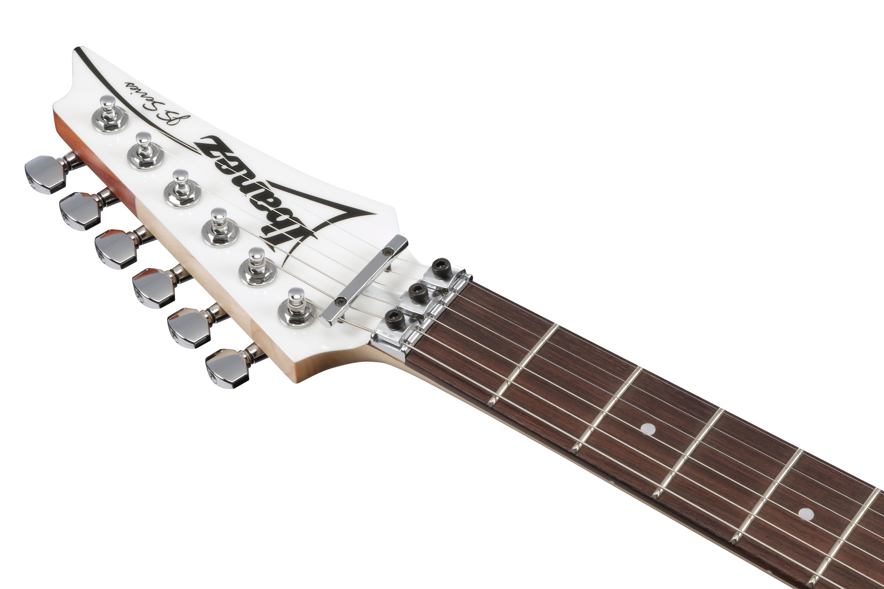 Ibanez Electric Guitar - Joe Satriani Signature 6str Electric Guitar w/Case - White - JS2480WH