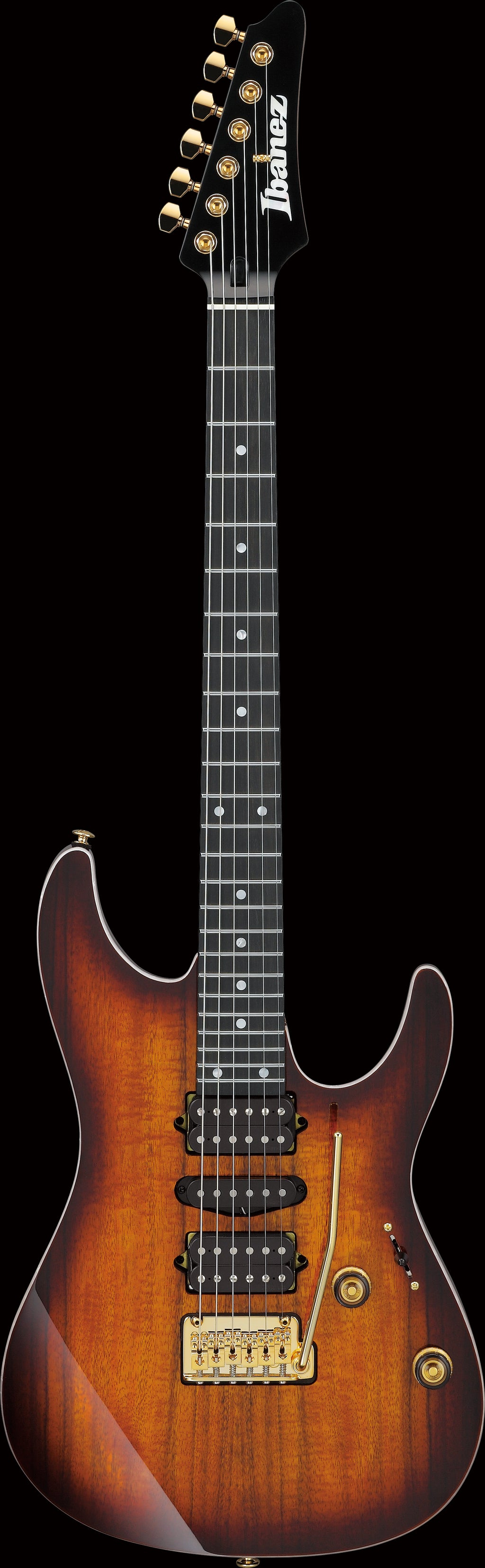 Ibanez Electric Guitar - AZ Premium 6str Electric Guitar w/ Bag - Dragon Eye Burst - AZ47P2KDEB