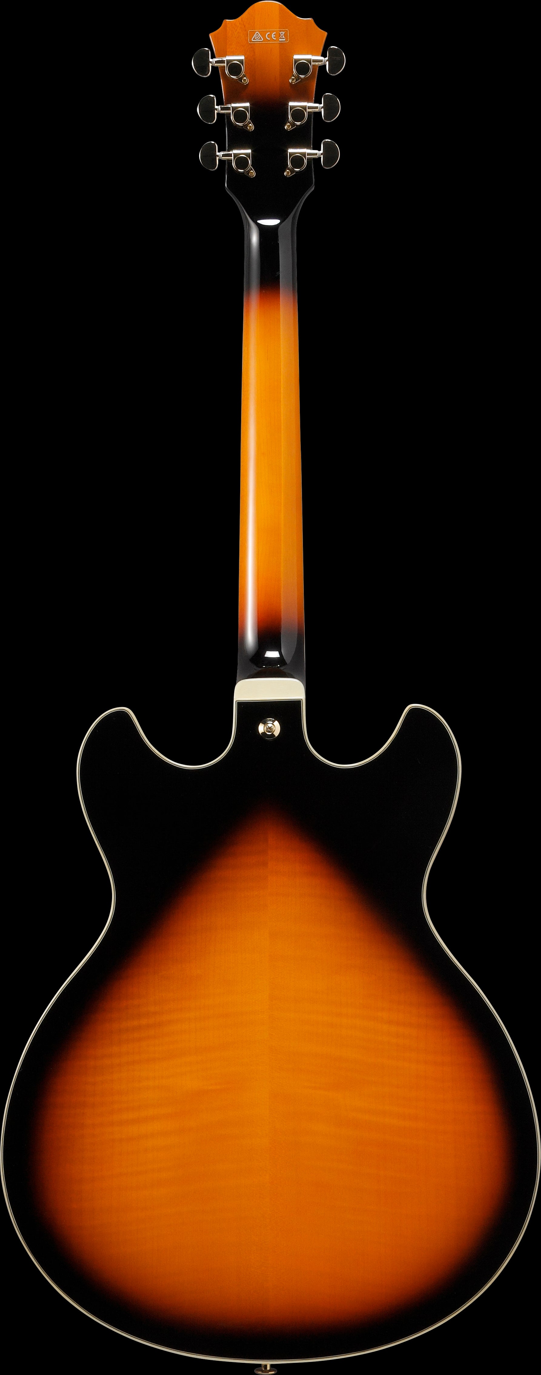 Ibanez Electric Guitar - AS Artstar Semi-hollow Electric Guitar - Brown Sunburst - AS113BS