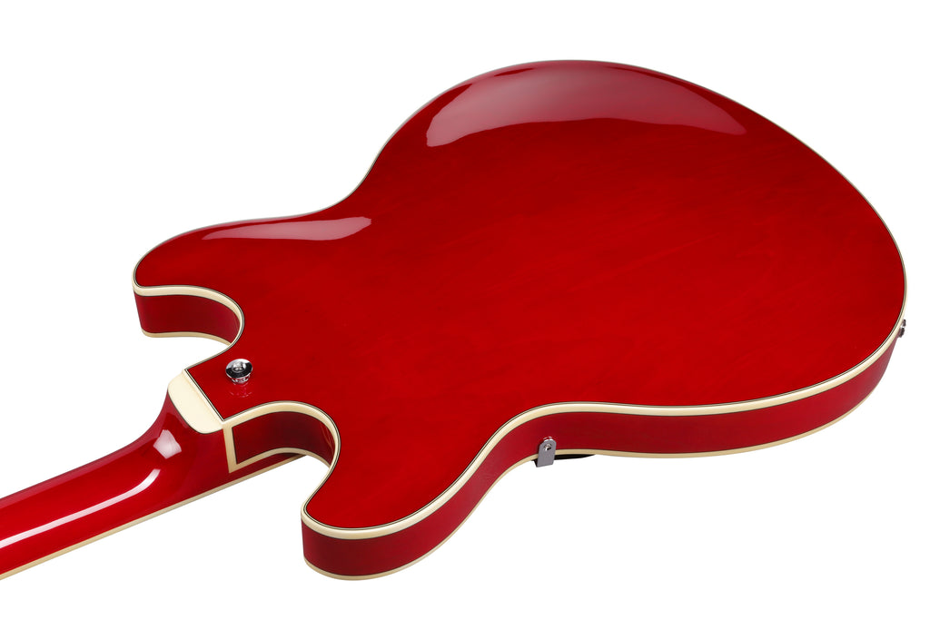 Ibanez Electric Guitar - AS Artcore 12str Electric Guitar  - Transparent Cherry Red - AS7312TCD