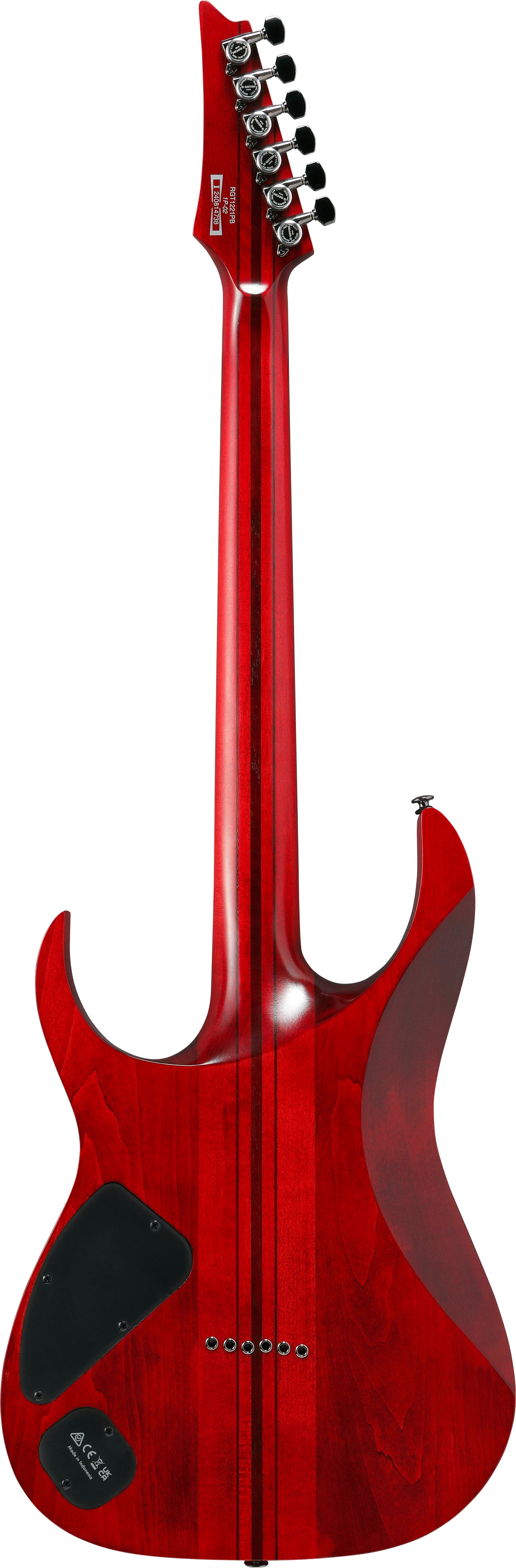 Ibanez Electric Guitar - RG Premium 6str Electric Guitar - Stained Wine Red Low Gloss - RGT1221PBSWL