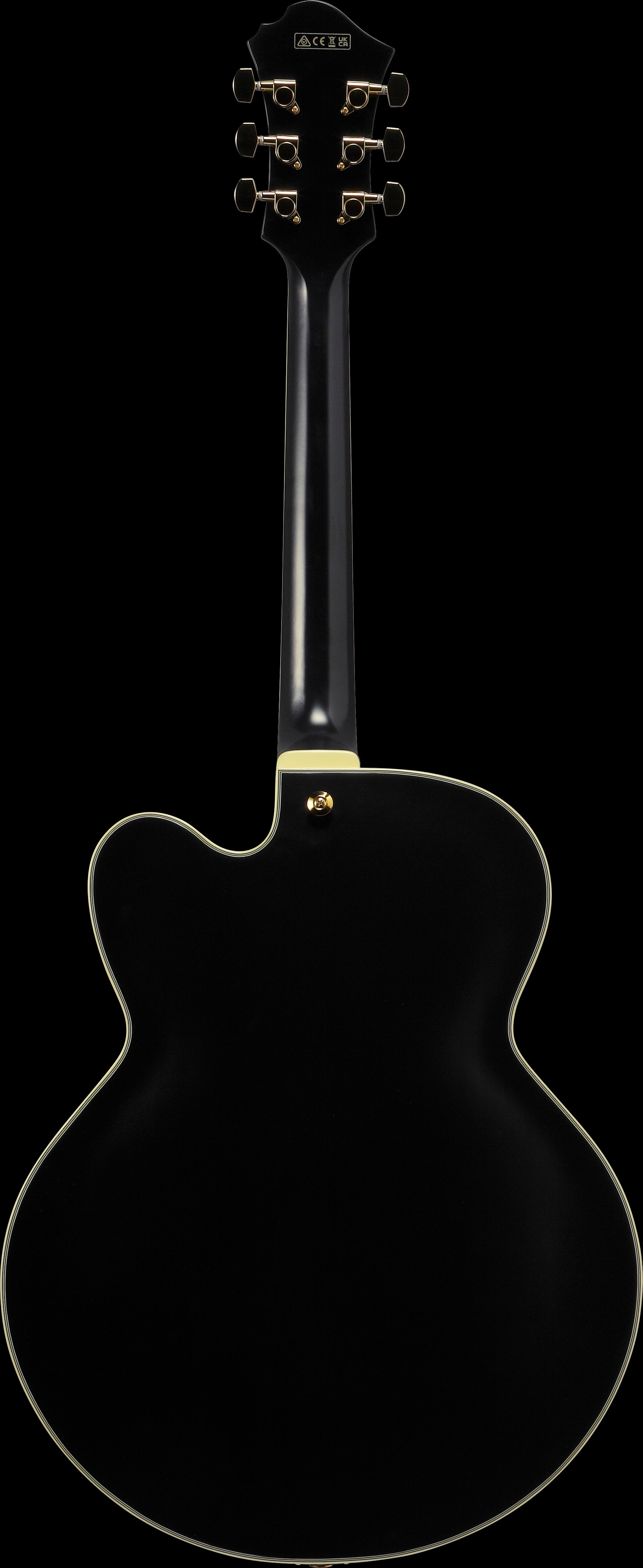Ibanez Electric Guitar - Pat Metheny Signature 6str Electric Guitar w/Case - Black Low Gloss - PM3CBKL