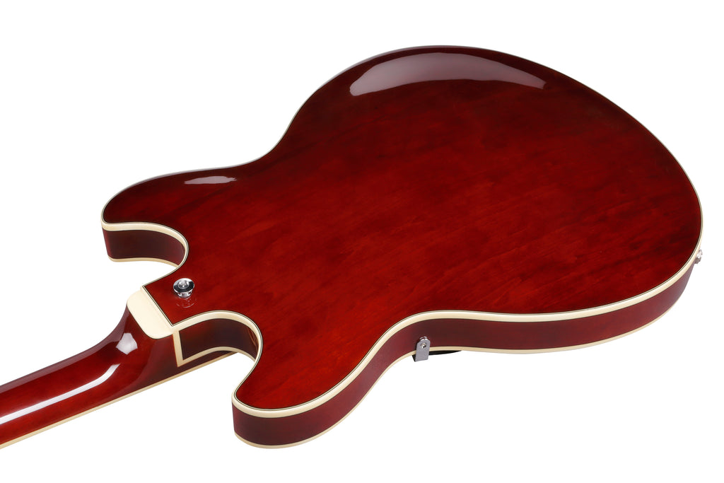 Ibanez Electric Guitar - AS Artcore 6str Hollow Body Electric Guitar - Transparent Indigo Fade - AS73FMTIF