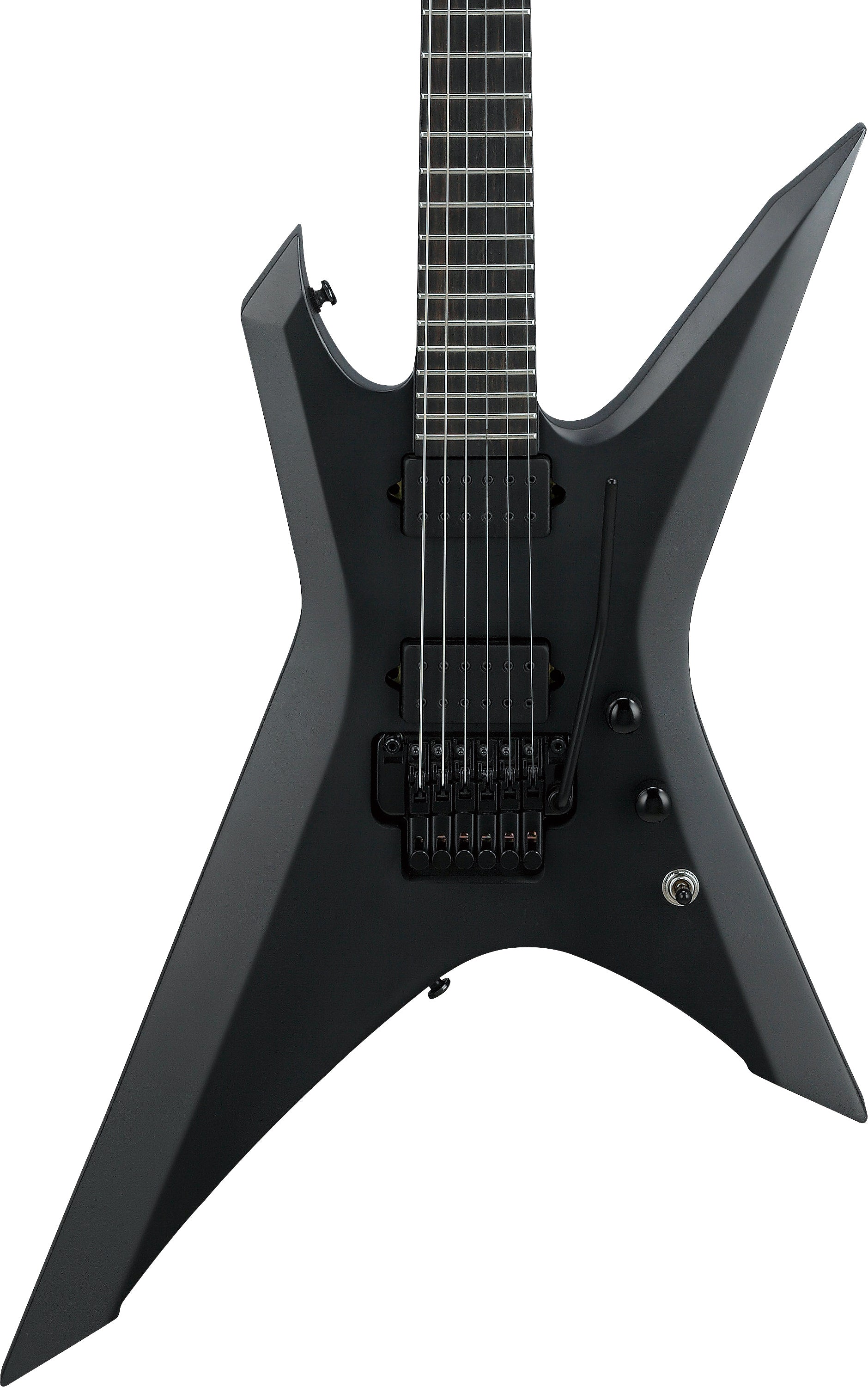 Ibanez Electric Guitar - Xiphos Iron Label 6str Electric Guitar w/Bag - Black Flat - XPTB620BKF