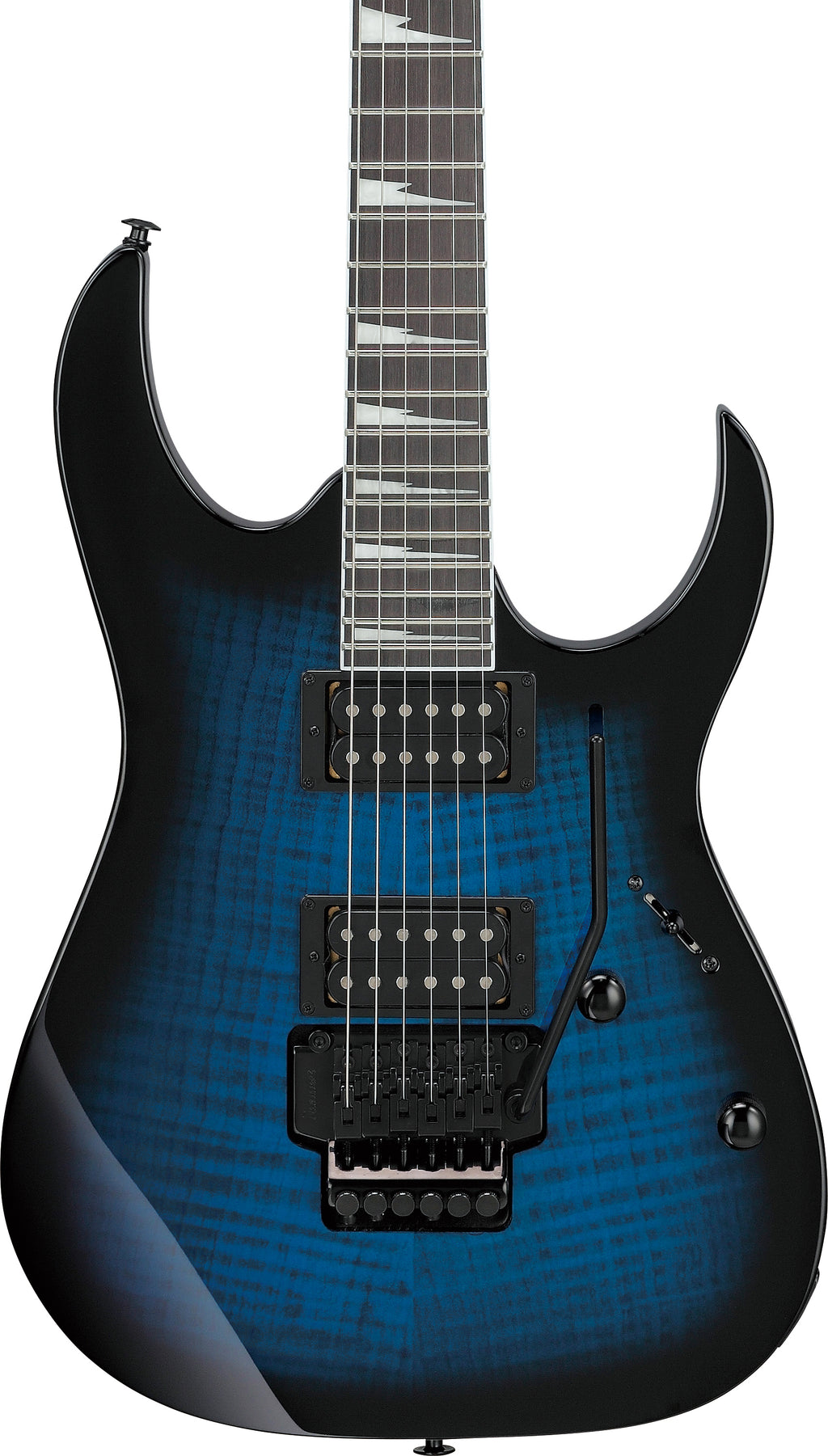 Ibanez Electric Guitar - GIO RG 6str Electric Guitar - Transparent Blue Sunburst - GRG320FATBS