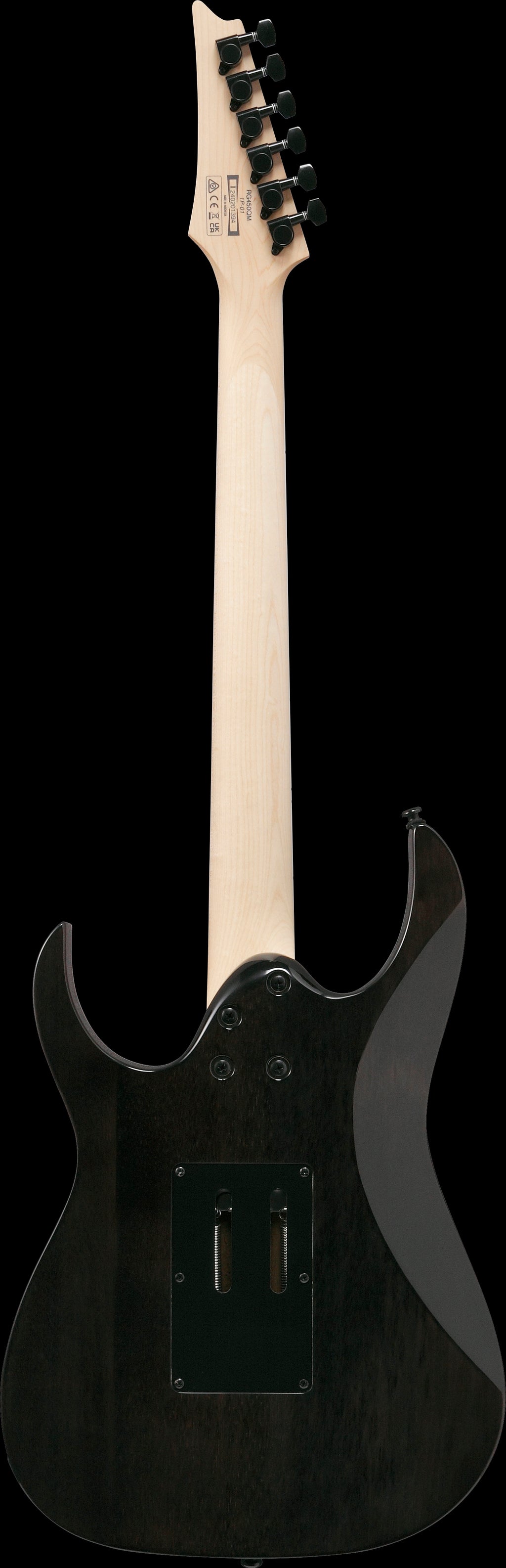 Ibanez Electric Guitar - RG Standard 6str Electric Guitar - Transparent Gray Burst - RG450QMBTGB