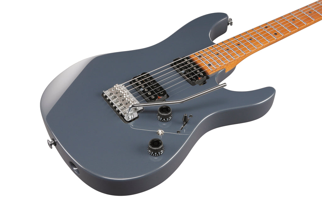 Ibanez Electric Guitar - AZ Prestige 6str Electric Guitar w/Case - Gray Metallic - AZ2402GRM