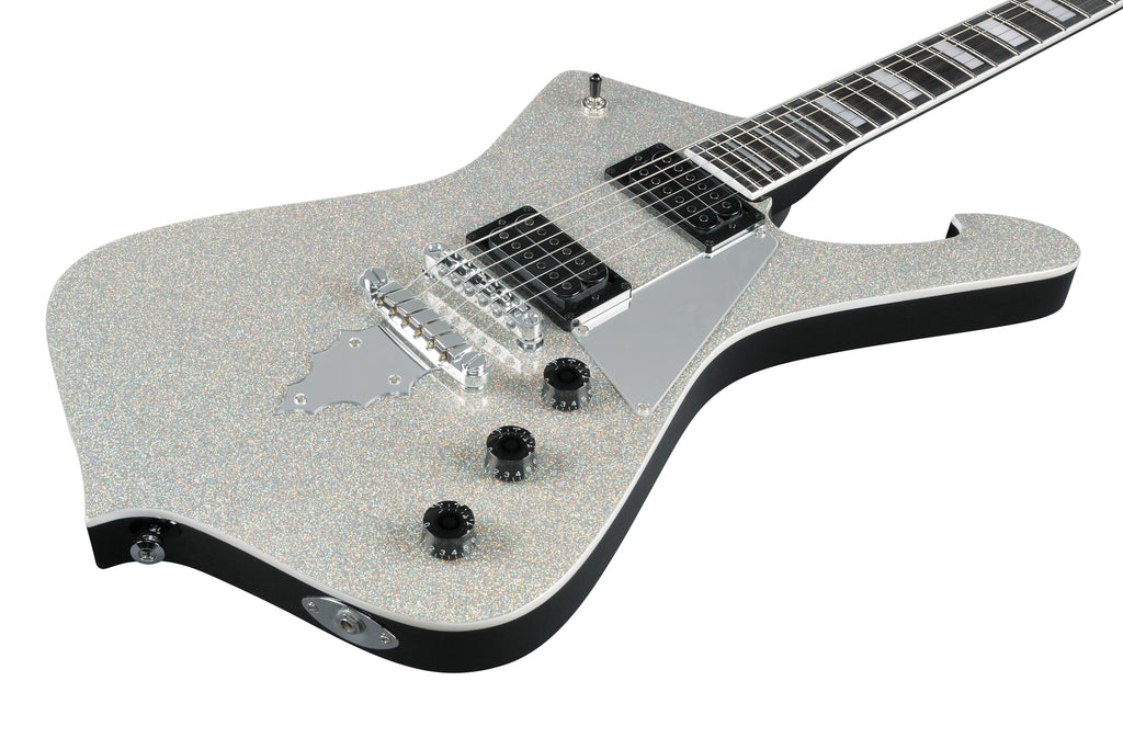 Ibanez Electric Guitar - Paul Stanley Signature 6str Electric Guitar  - Silver Sparkle - PS60SSL
