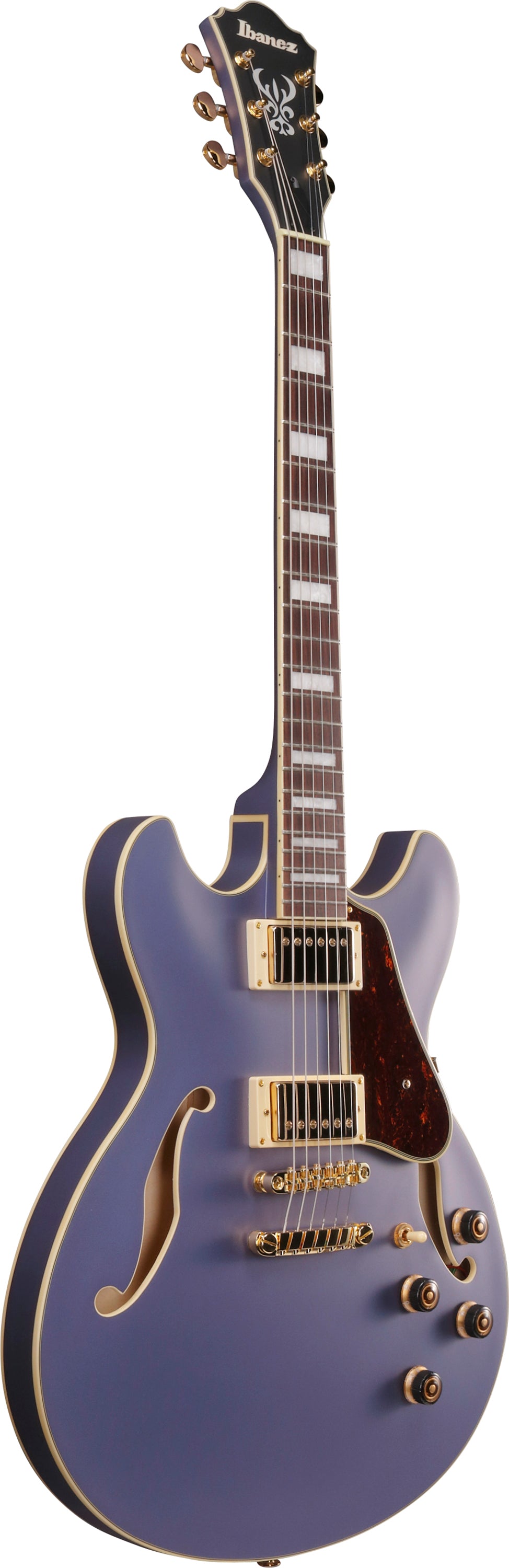 Ibanez Electric Guitar - AS Artcore 6str Electric Guitar  - Metallic Purple Flat - AS73GMPF