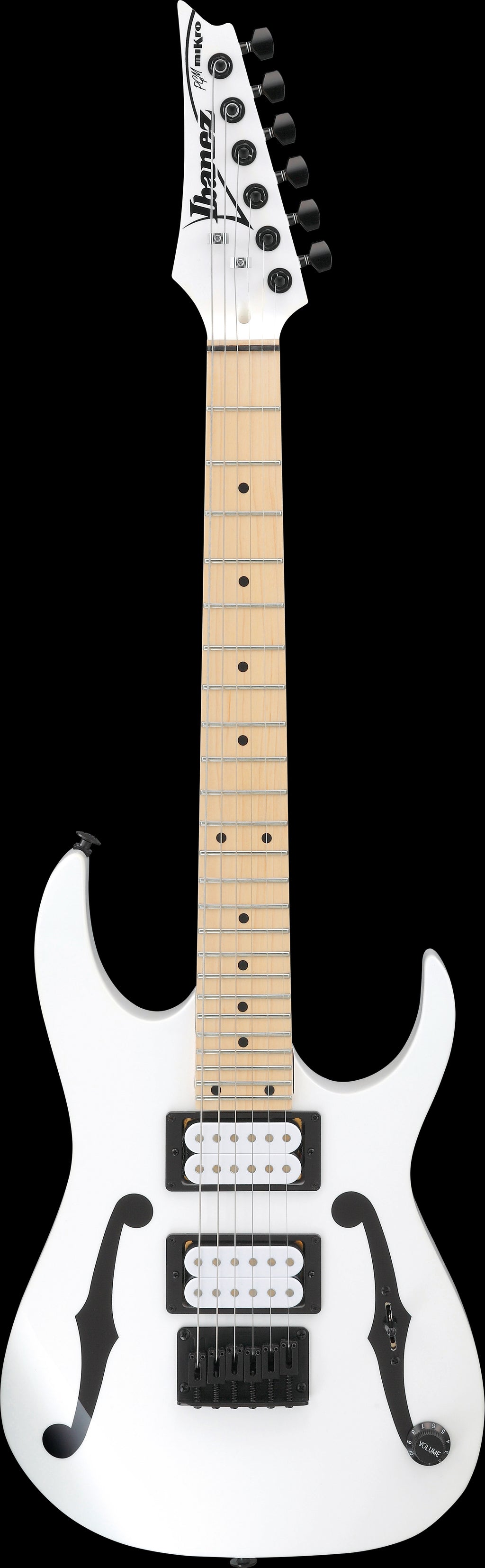 Ibanez Electric Guitar - Paul Gilbert Signature 6str Electric Guitar (22.2" scale) - White - PGMM31WH