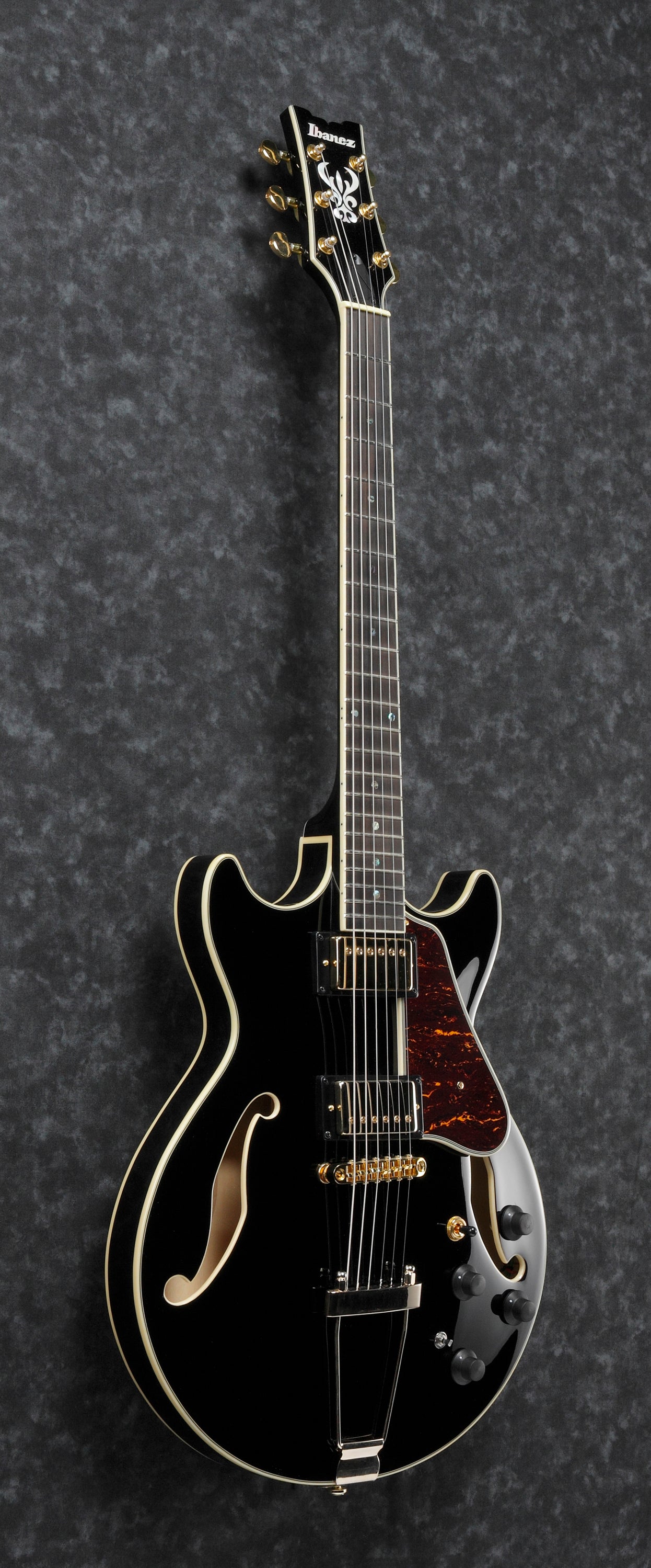 Ibanez Electric Guitar - AM Artcore Expressionist 6str Electric Guitar - Black - AMH90BK
