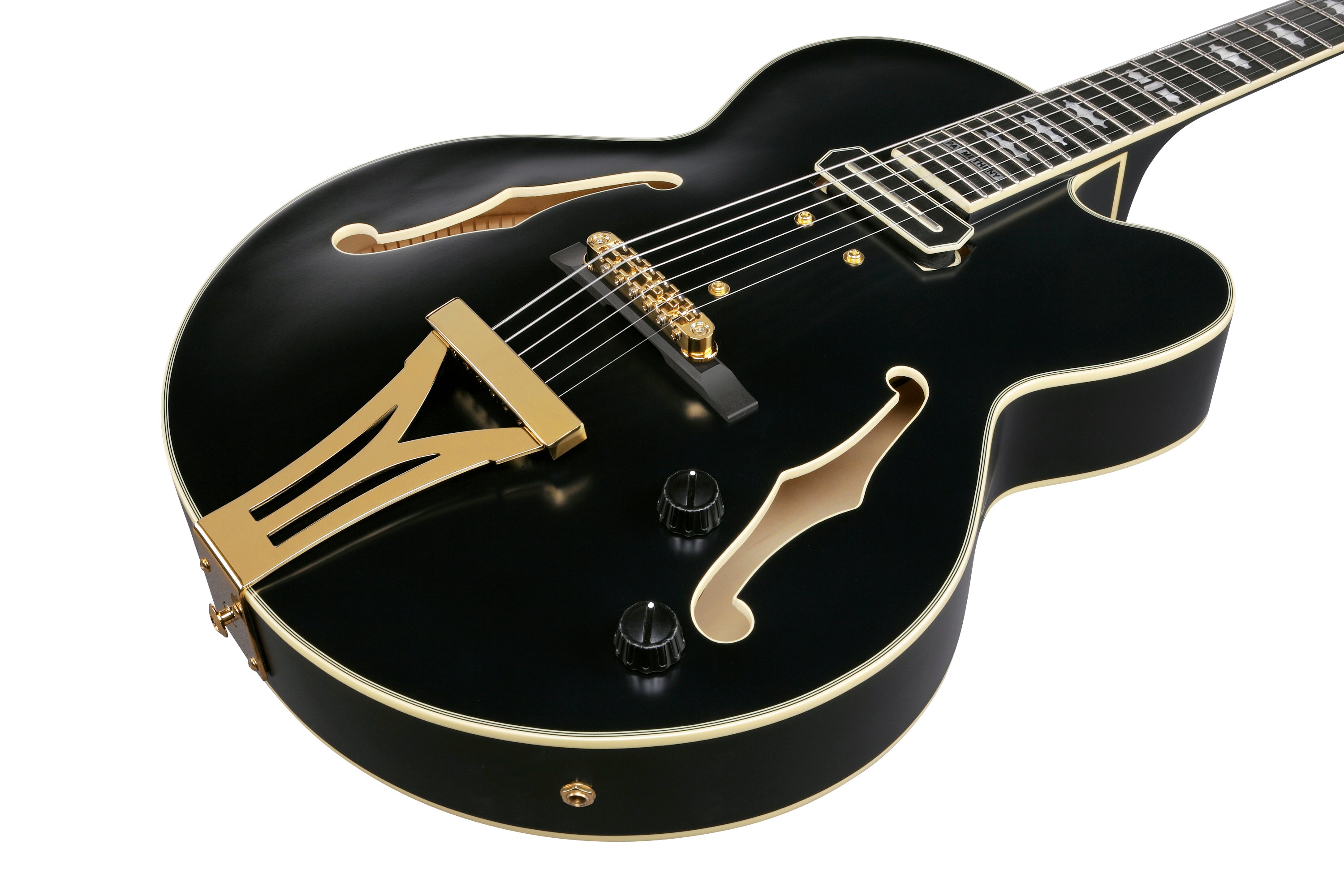 Ibanez Electric Guitar - Pat Metheny Signature 6str Electric Guitar w/Case - Black Low Gloss - PM3CBKL