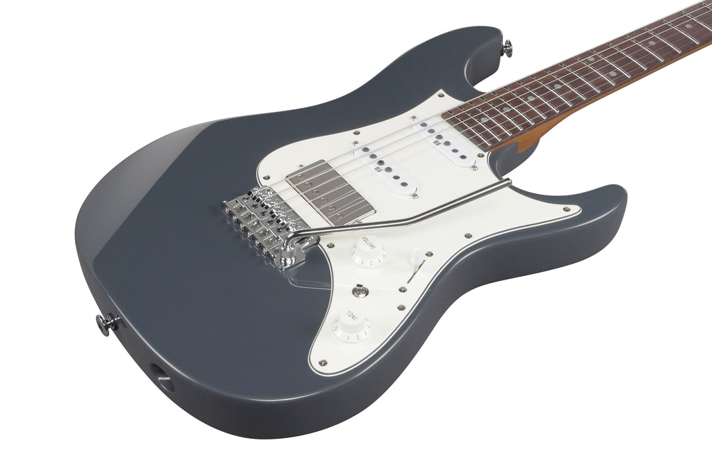 Ibanez Electric Guitar - AZ Prestige 6str Electric Guitar w/Case - Gray Metallic - AZ2204NWGRM
