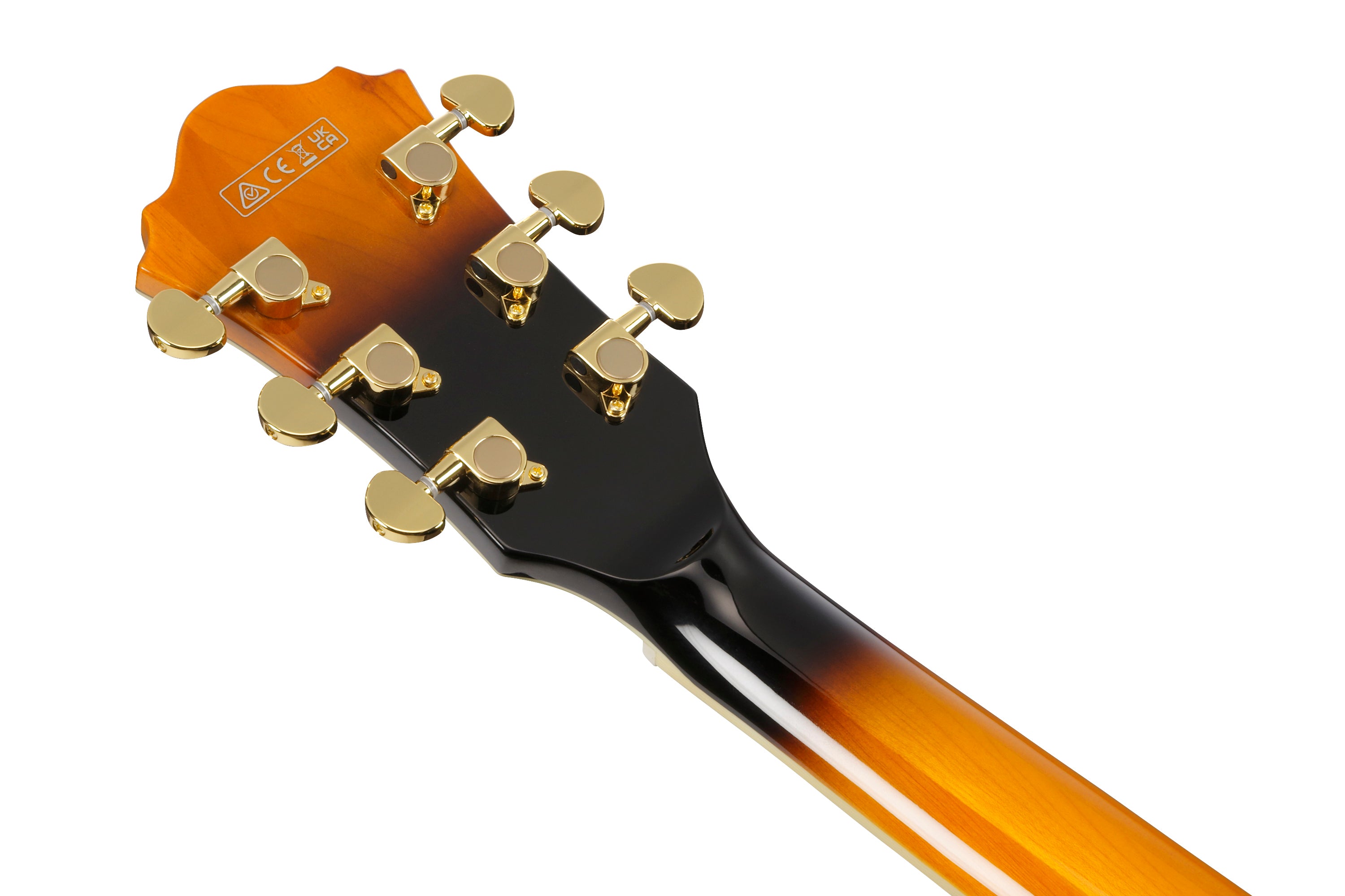 Ibanez Electric Guitar - George Benson Signature  6str Electric Guitar w/Case - Vintage Yellow Sunburst - LGB30VYS