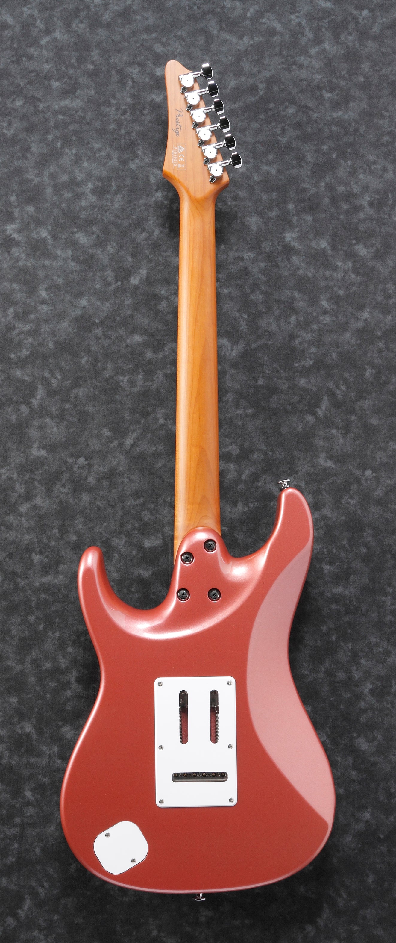 Ibanez Electric Guitar - AZ Prestige 6str Electric Guitar w/Case - Hazy Rose Metallic - AZ2204HRM