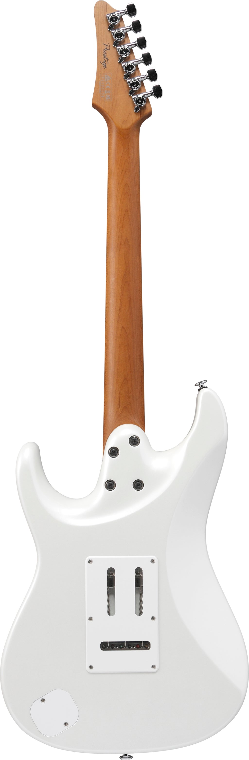 Ibanez Electric Guitar - AZ Prestige 6str Electric Guitar w/Case - Pearl White - AZ2204PW