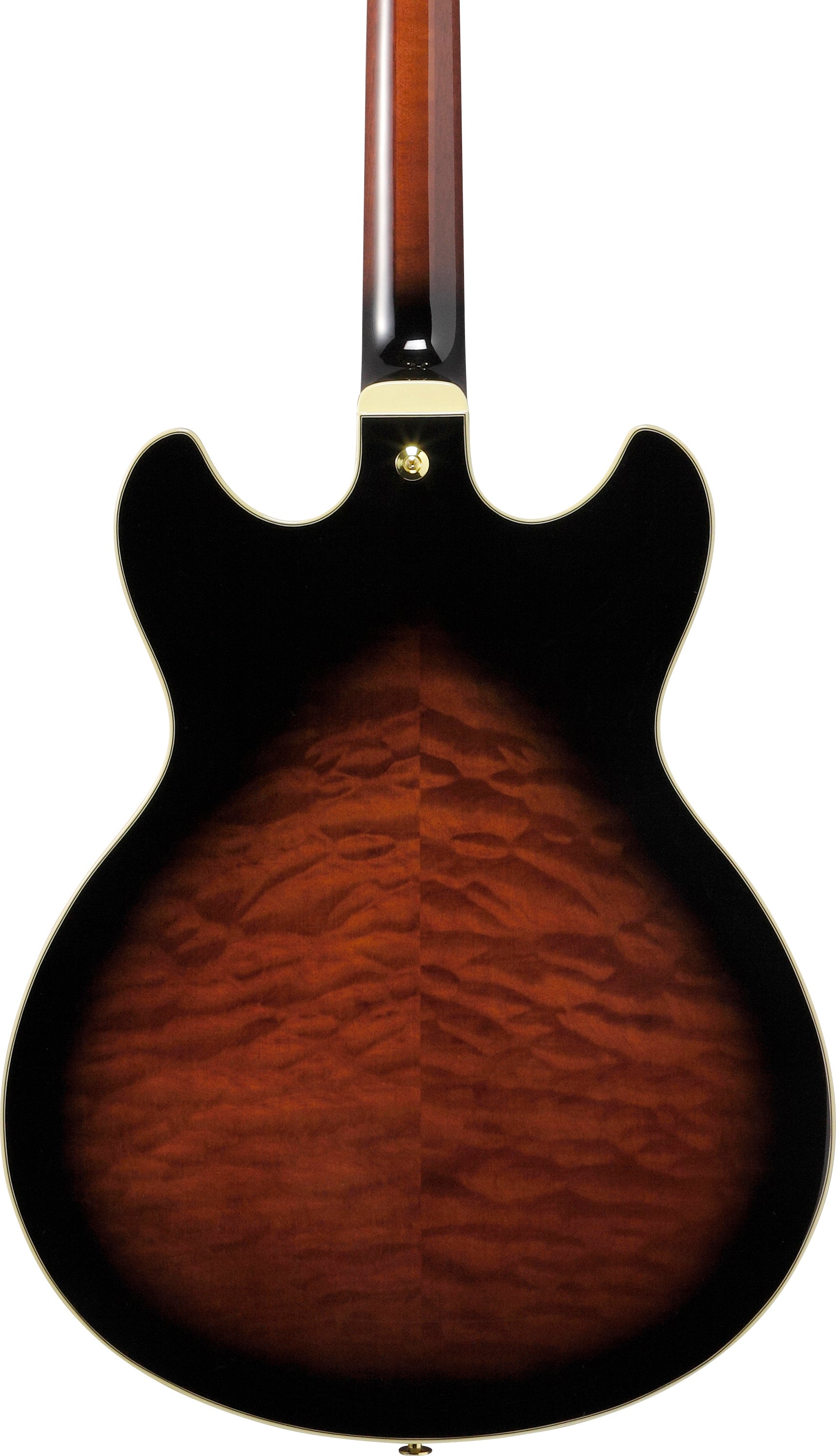 Ibanez Electric Guitar - AS Artcore Expressionist 6str Electric Guitar - Dark Brown Sunburst - AS93QMSPDBS