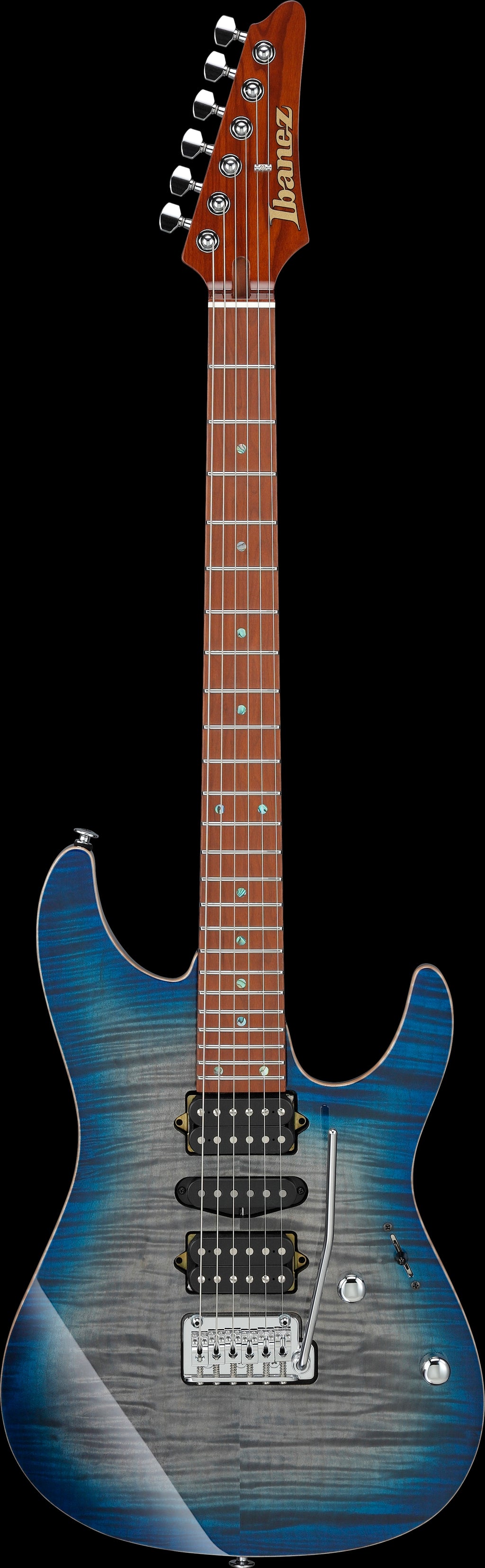 Ibanez Electric Guitar - AZ Prestige 6str Electric Guitar w/Case  - Sodalite - AZ2407FSDE