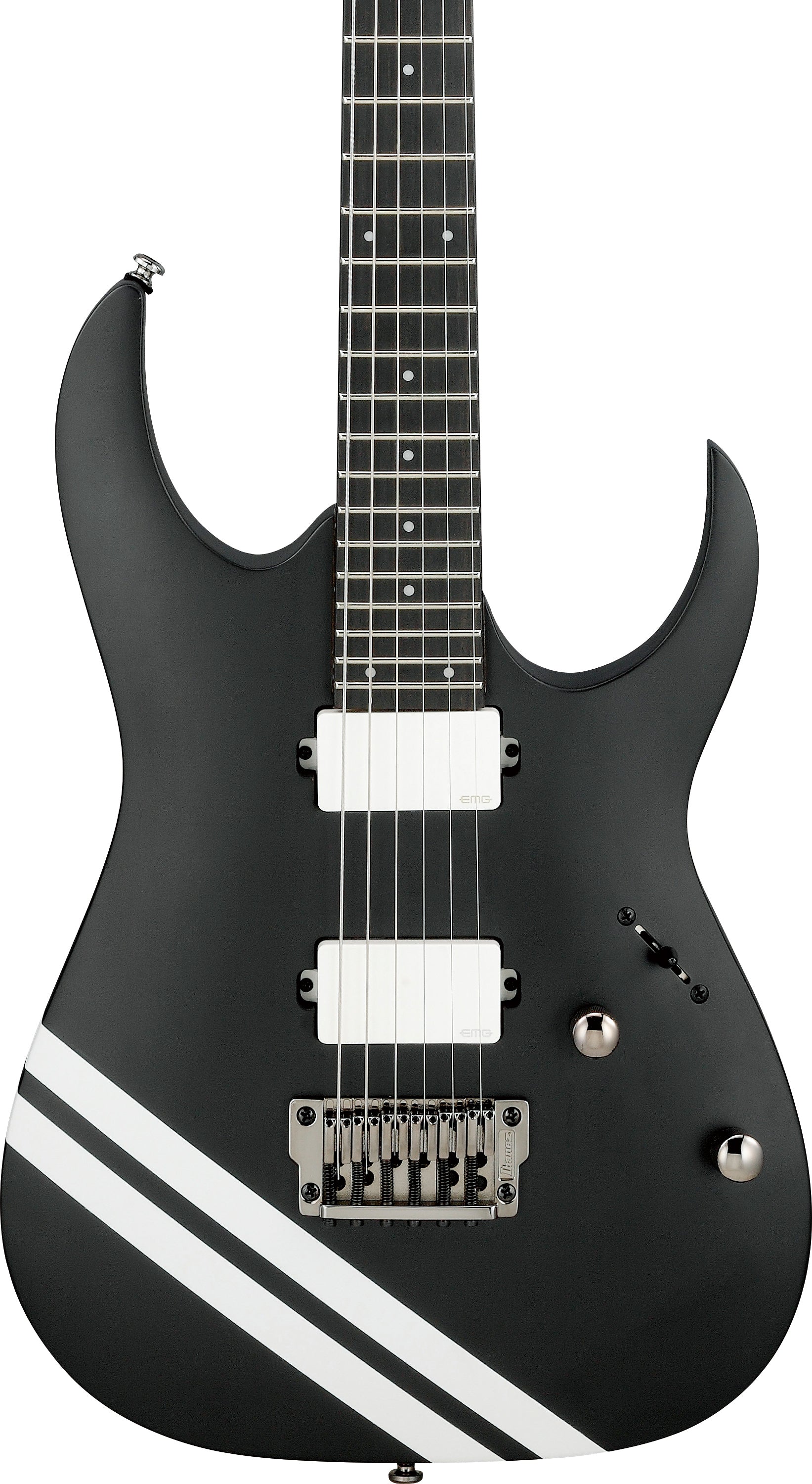 Ibanez Electric Guitar - Jake Bowen Signature 6str Electric Guitar - Black Flat - JBBM30BKF