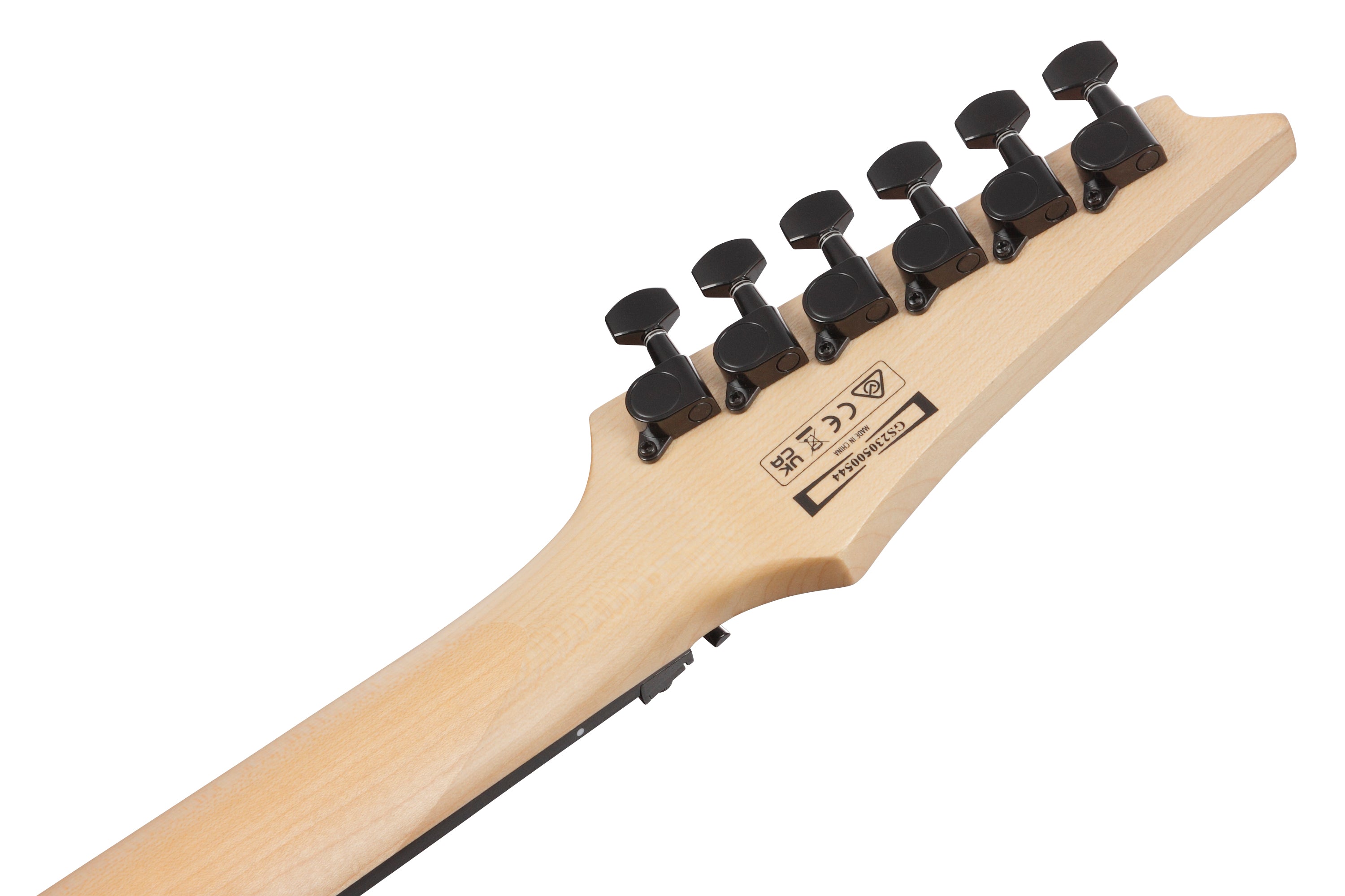 Ibanez Electric Guitar - GIO RG 6str Electric Guitar - Black Flat - GRGR330EXBKF
