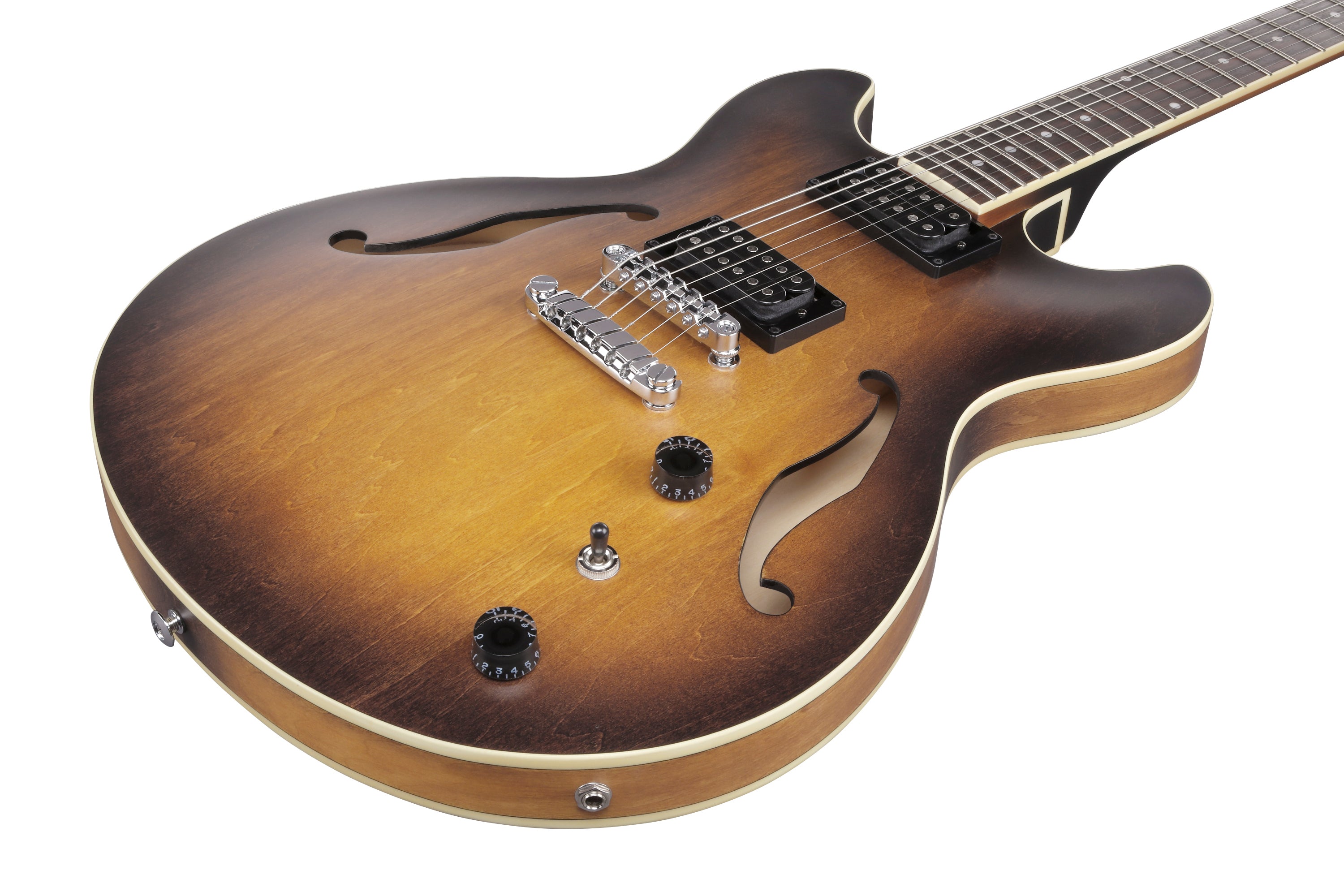 Ibanez Electric Guitar - AS Artcore 6str Electric Guitar  - Tobacco Flat - AS53TF