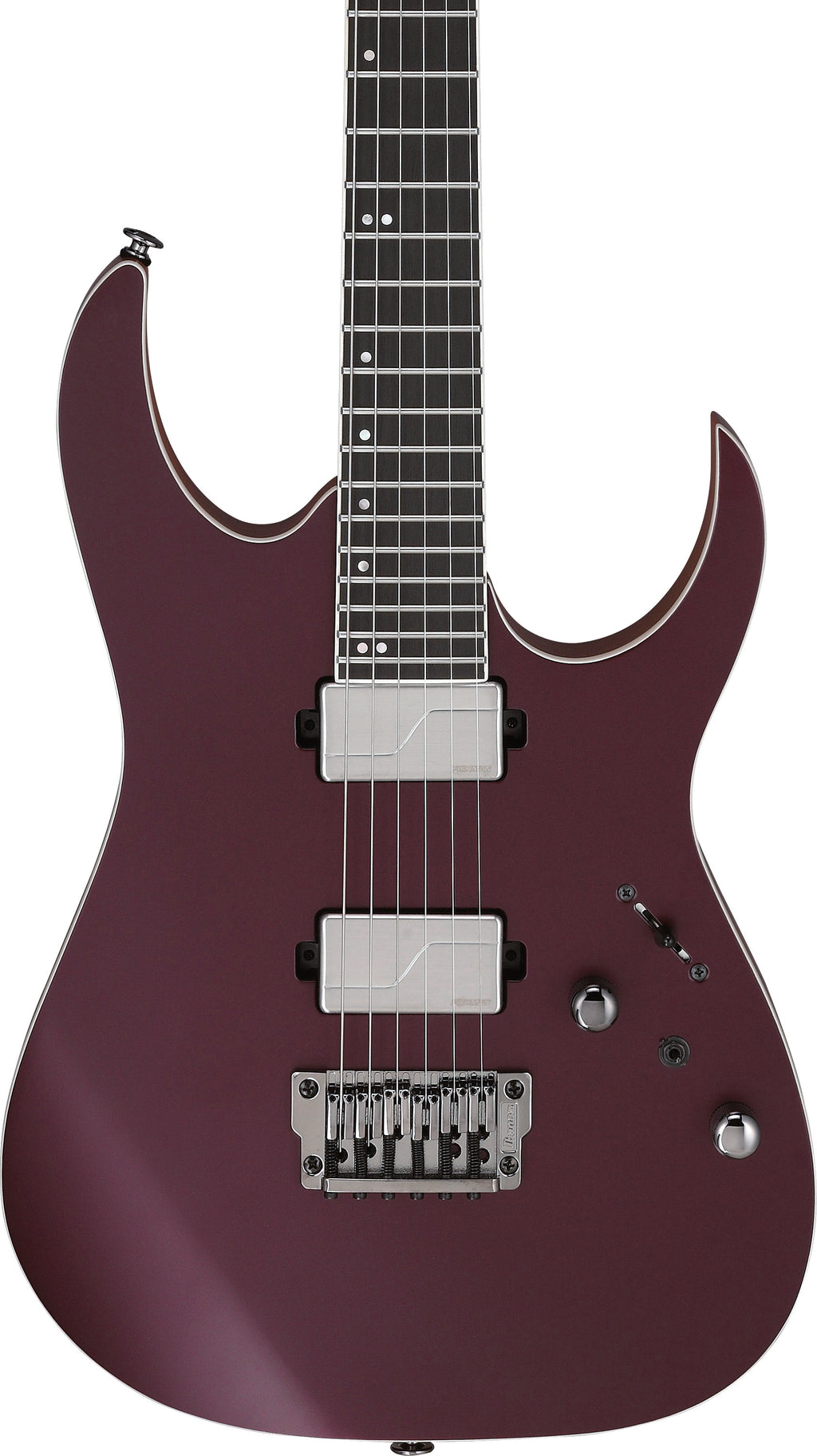 Ibanez Electric Guitar - RG Prestige 6str Electric Guitar w/Case - Burgundy Metallic Flat - RG5121BCF