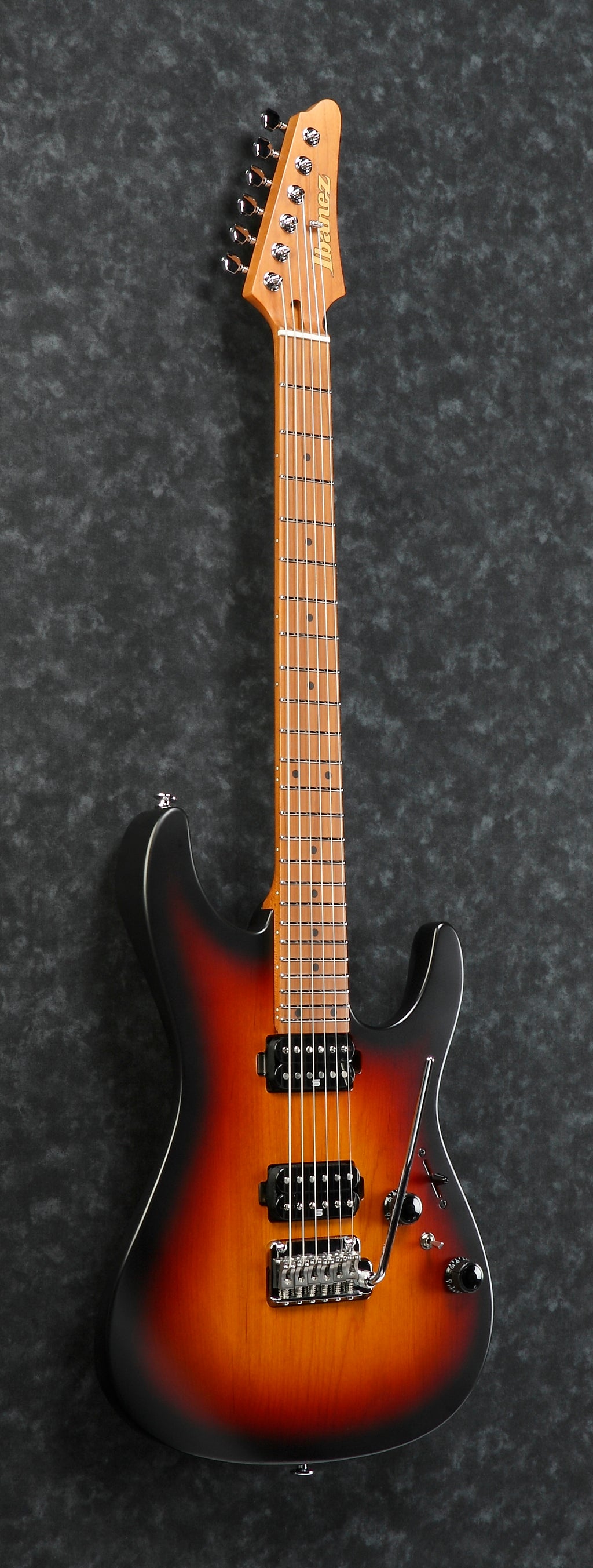 Ibanez Electric Guitar - AZ Prestige 6str Electric Guitar w/Case  - Tri Fade Burst Flat - AZ2402TFF