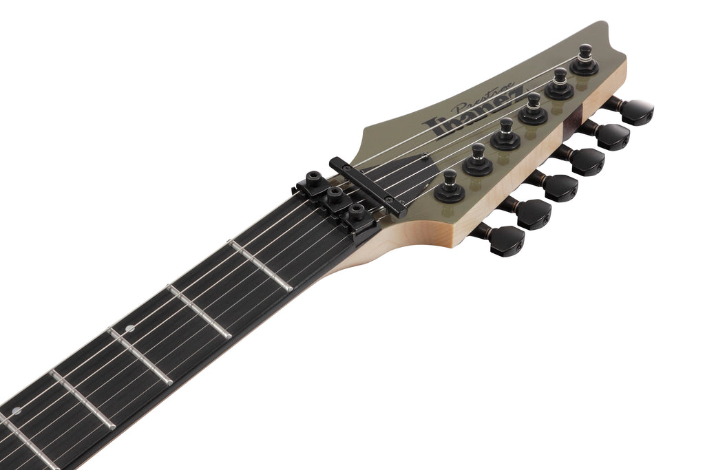 Ibanez Electric Guitar - RG Prestige 6str Electric Guitar w/Case - Khaki Metallic - RGR5130KM