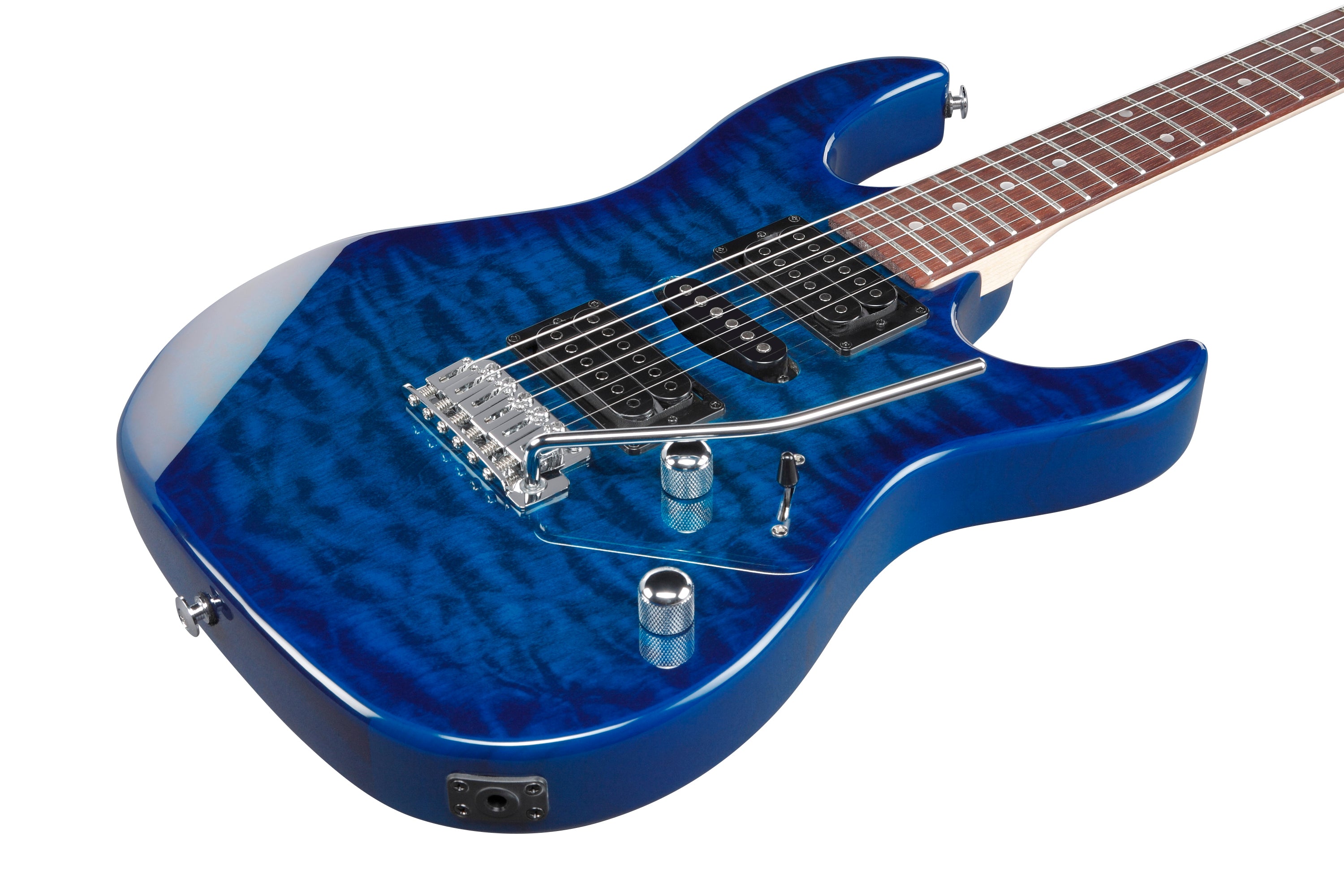 Ibanez Electric Guitar - GIO RX 6str Electric Guitar - Transparent Blue Burst - GRX70QATBB